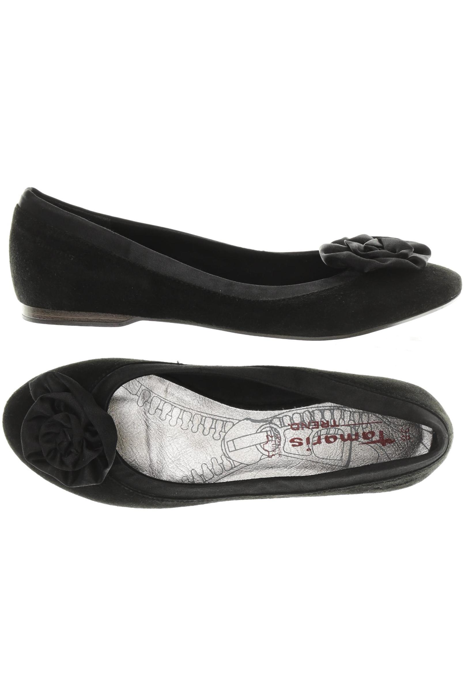 

Tamaris Damen Ballerinas, schwarz, Gr. 38