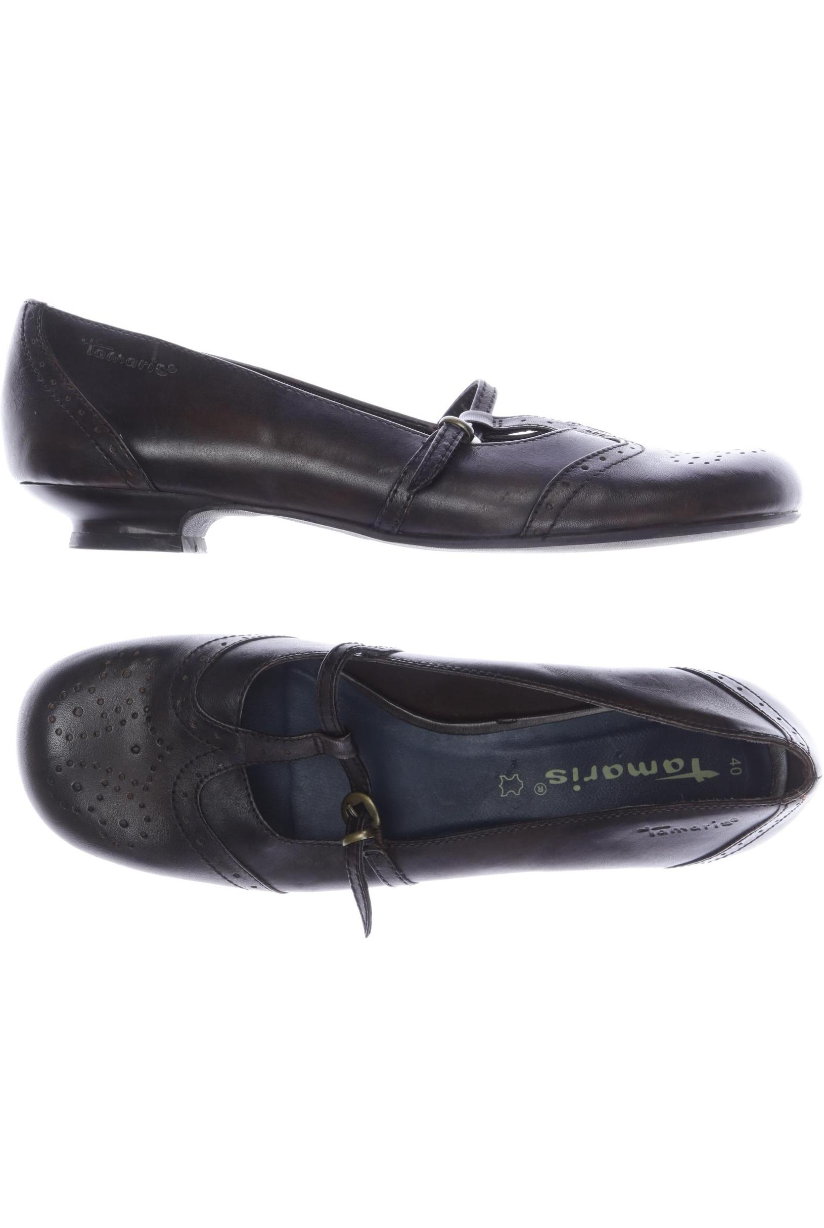 

Tamaris Damen Ballerinas, schwarz, Gr. 40
