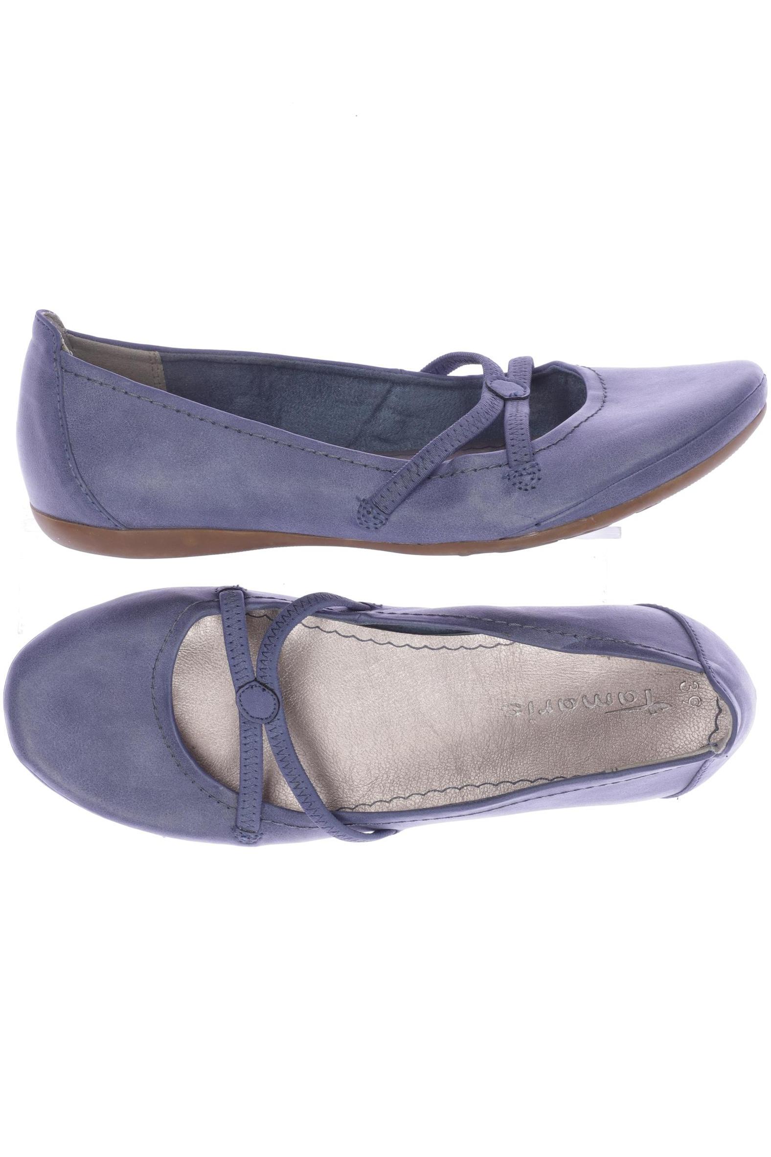 

Tamaris Damen Ballerinas, blau, Gr. 39