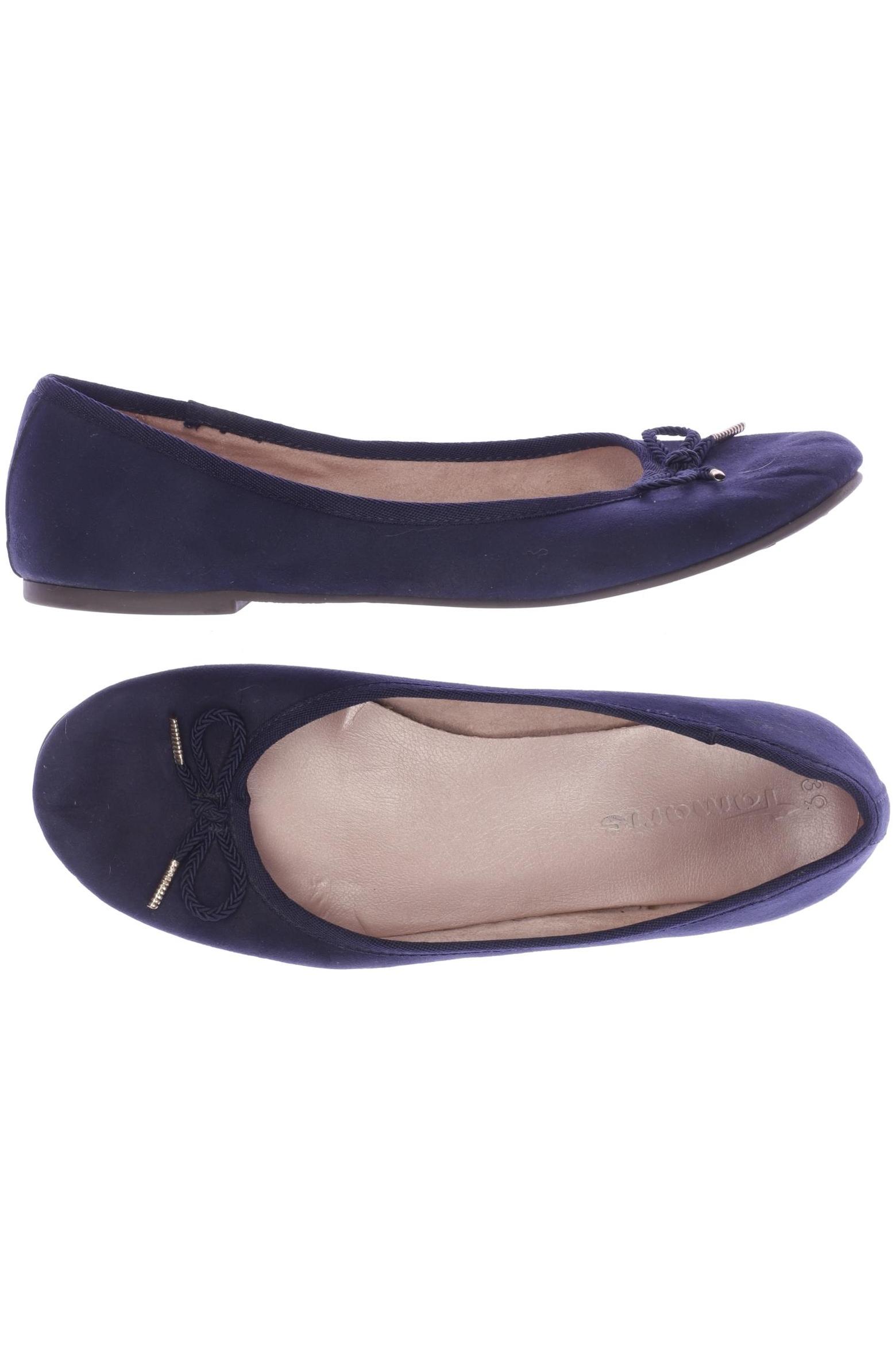 

Tamaris Damen Ballerinas, marineblau, Gr. 39