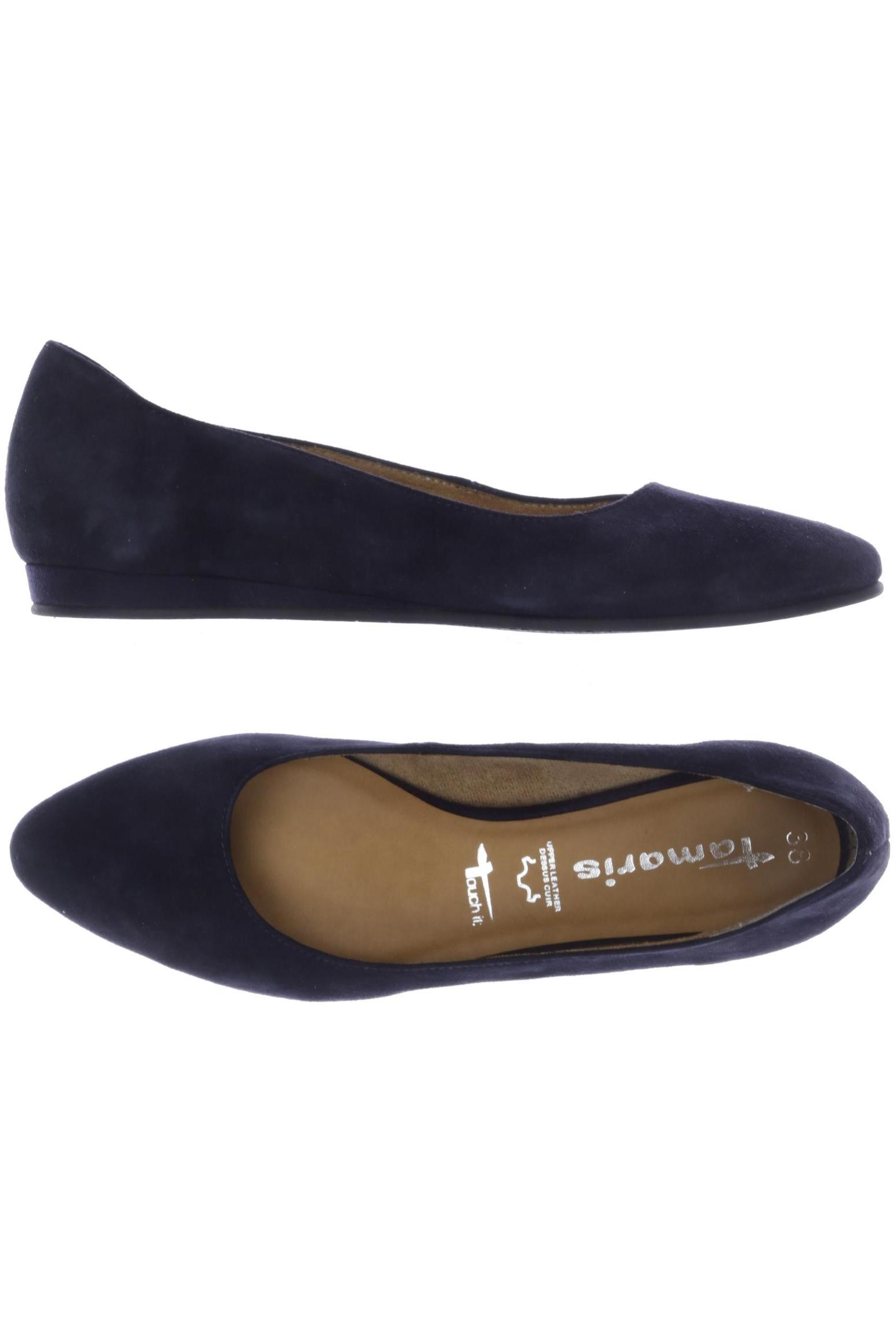 

Tamaris Damen Ballerinas, marineblau, Gr. 38