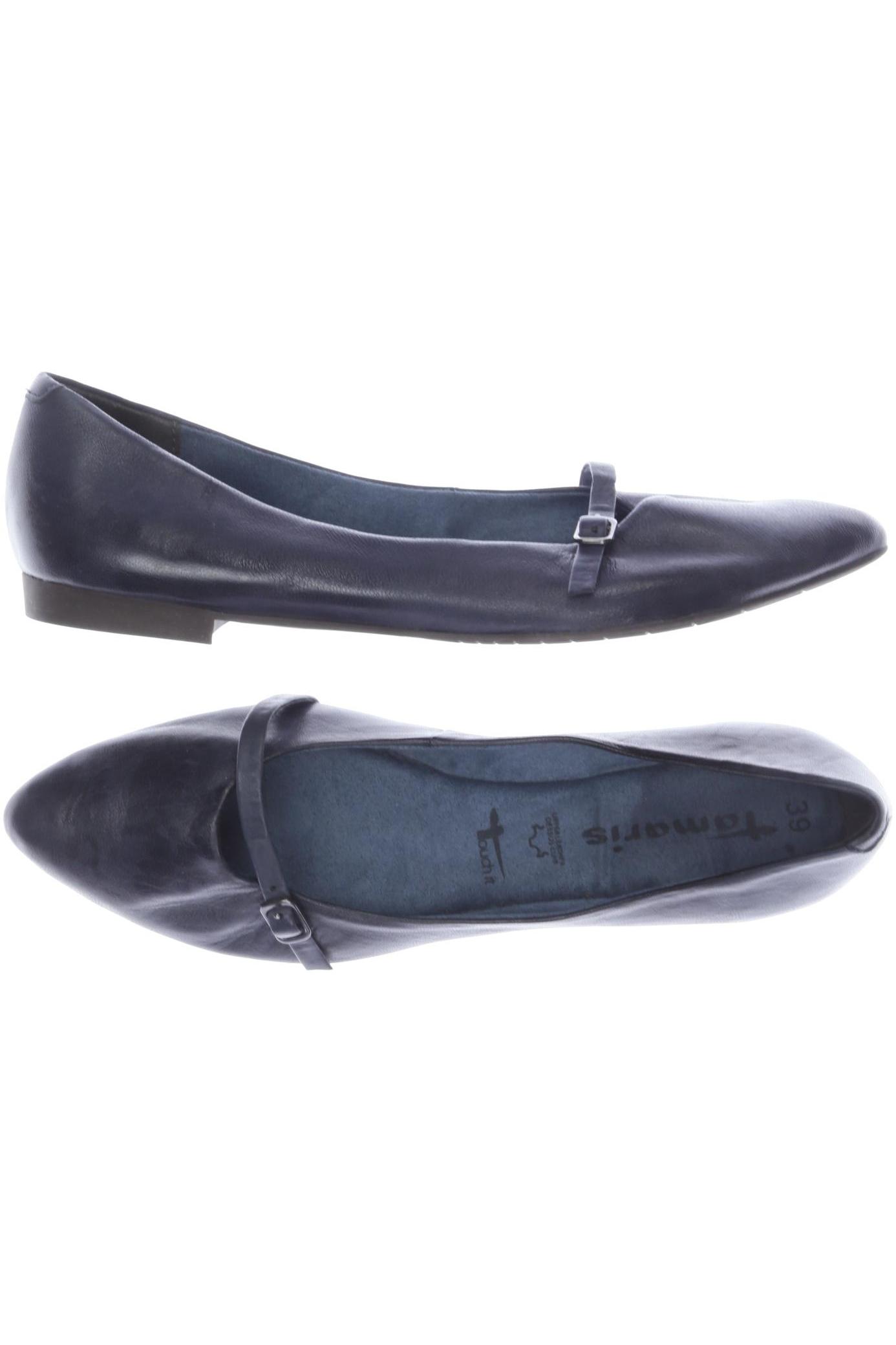 

Tamaris Damen Ballerinas, marineblau, Gr. 39