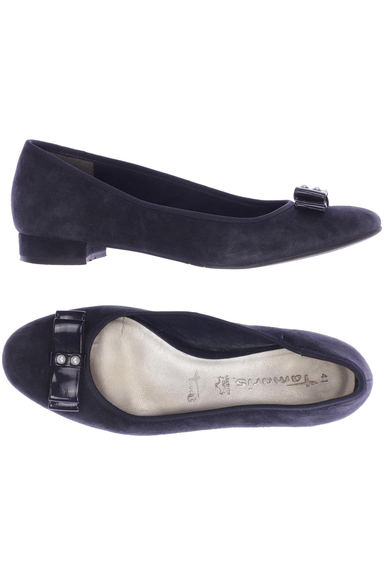 

Tamaris Damen Ballerinas, marineblau, Gr. 41