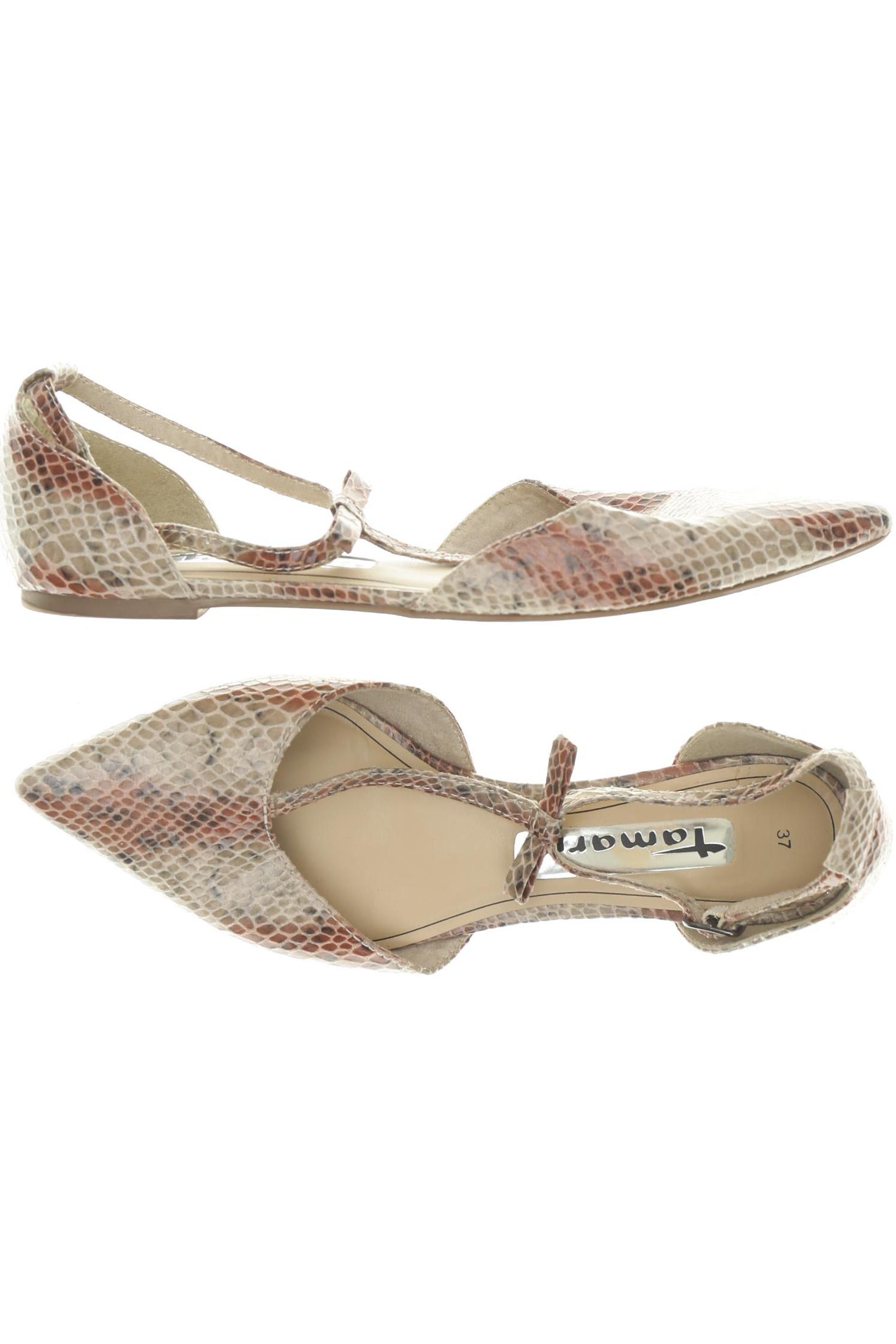 

Tamaris Damen Ballerinas, beige, Gr. 37