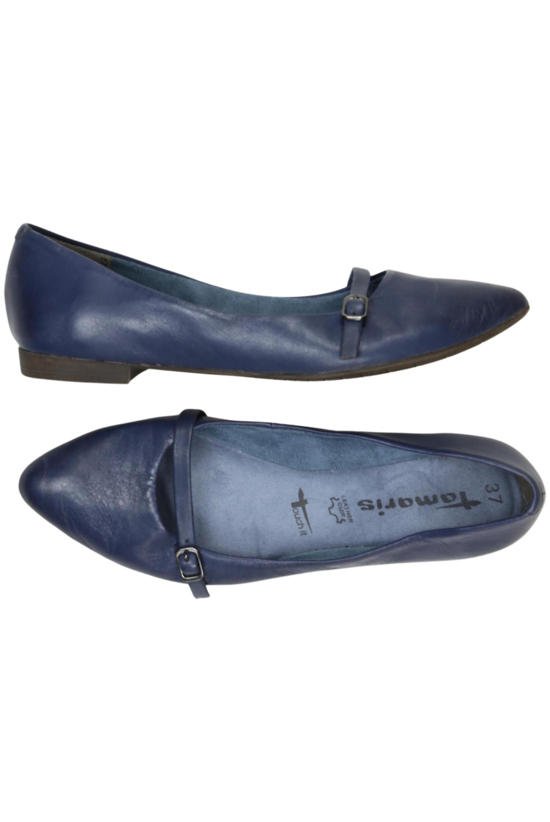 

Tamaris Damen Ballerinas, blau, Gr. 37