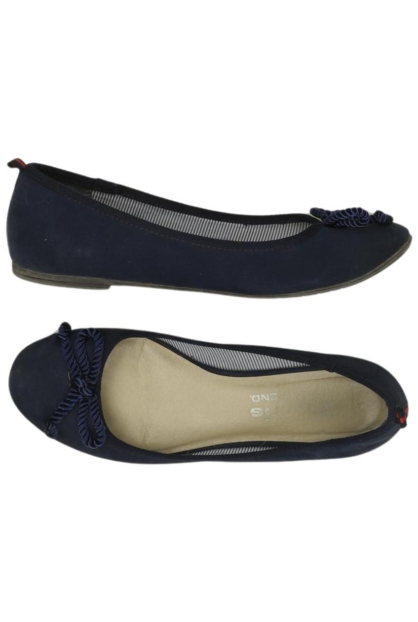 

Tamaris Damen Ballerinas, marineblau, Gr. 38
