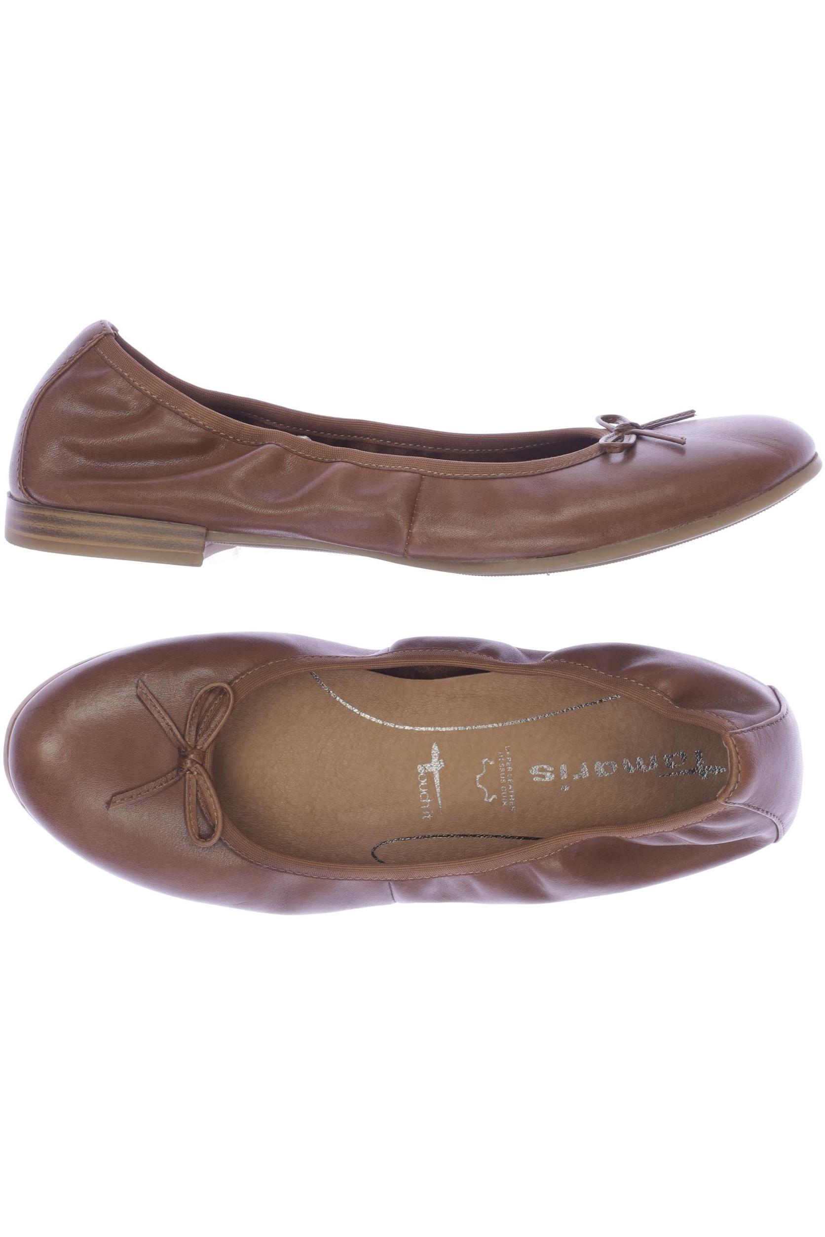 

Tamaris Damen Ballerinas, braun, Gr. 38