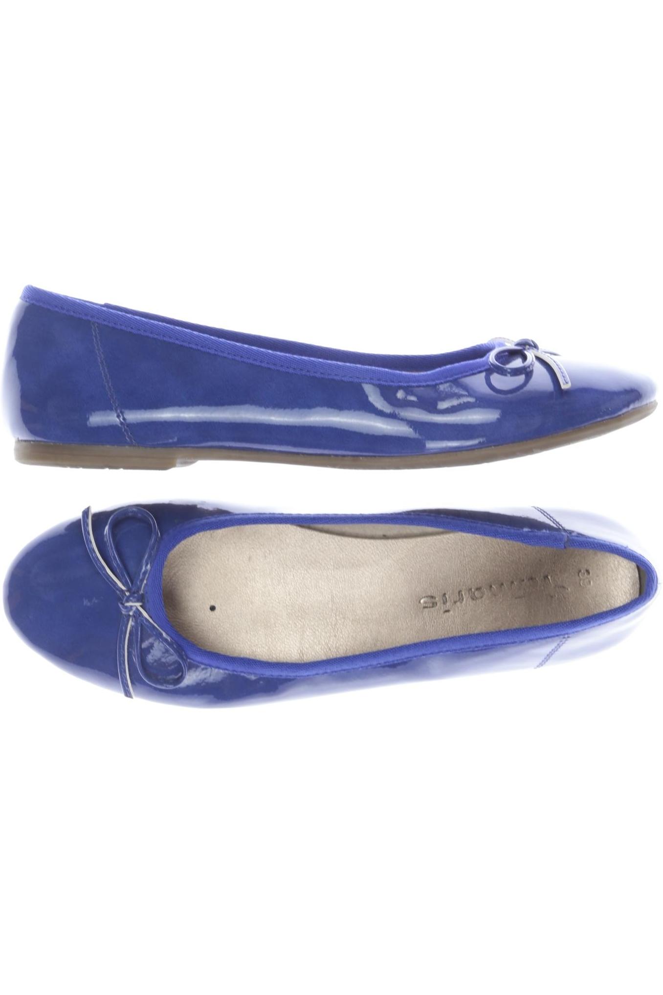 

Tamaris Damen Ballerinas, blau, Gr. 39