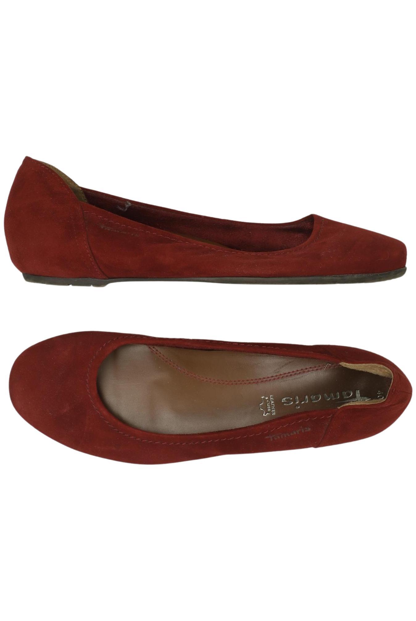 

Tamaris Damen Ballerinas, rot, Gr. 40