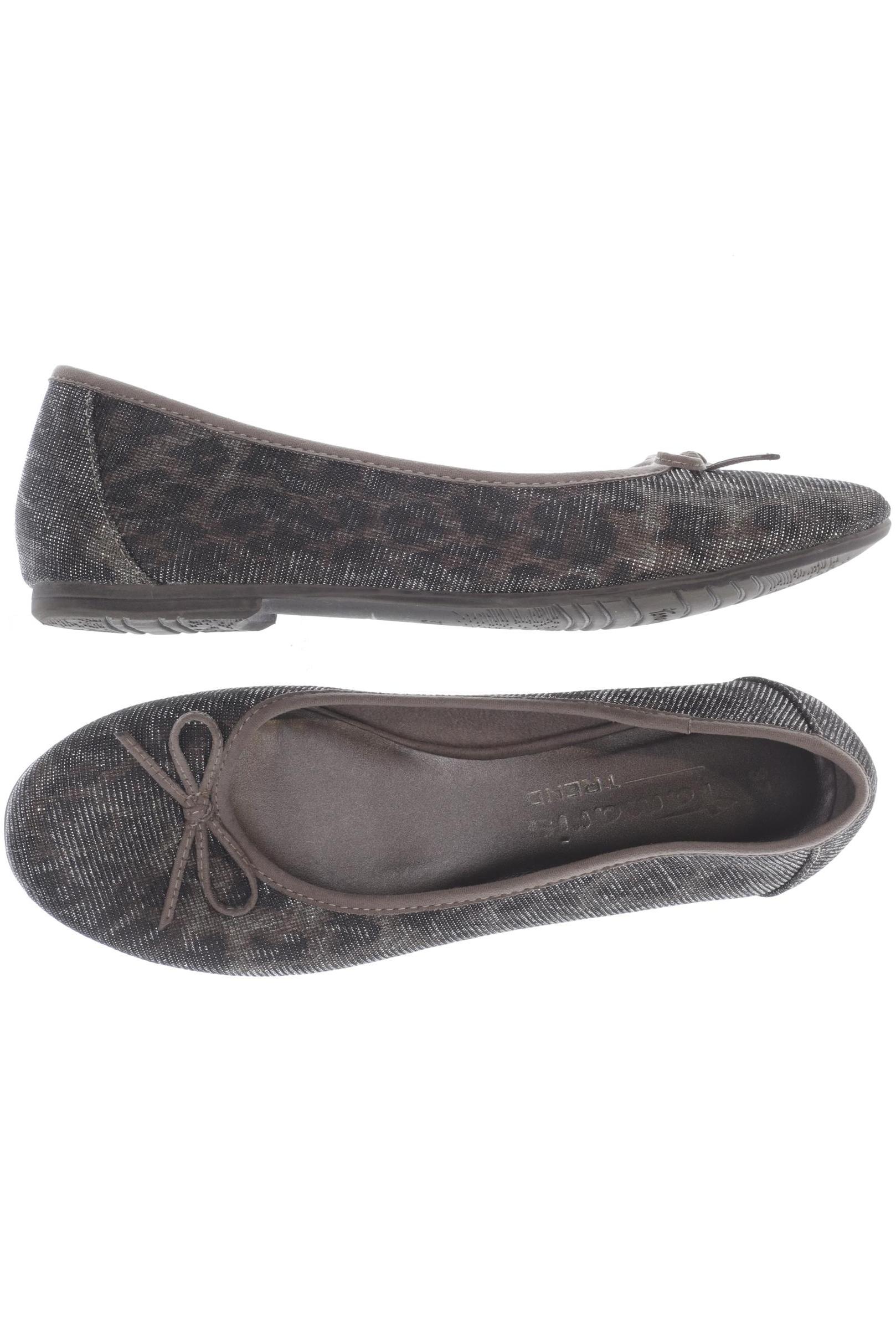 

Tamaris Damen Ballerinas, grau, Gr. 37
