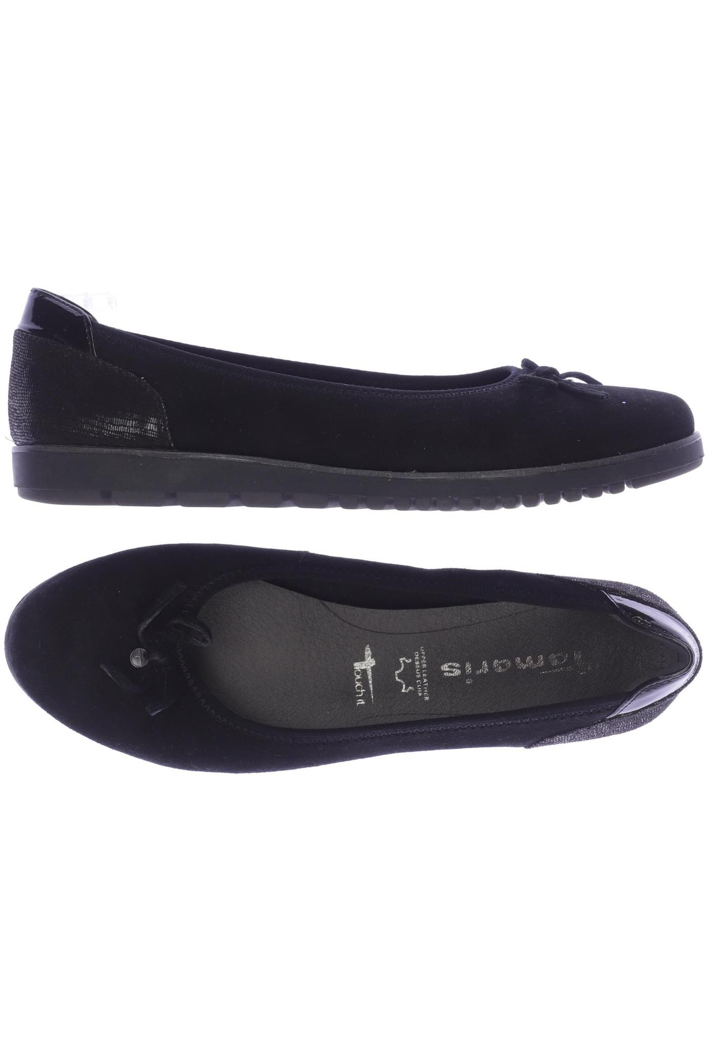 

Tamaris Damen Ballerinas, schwarz