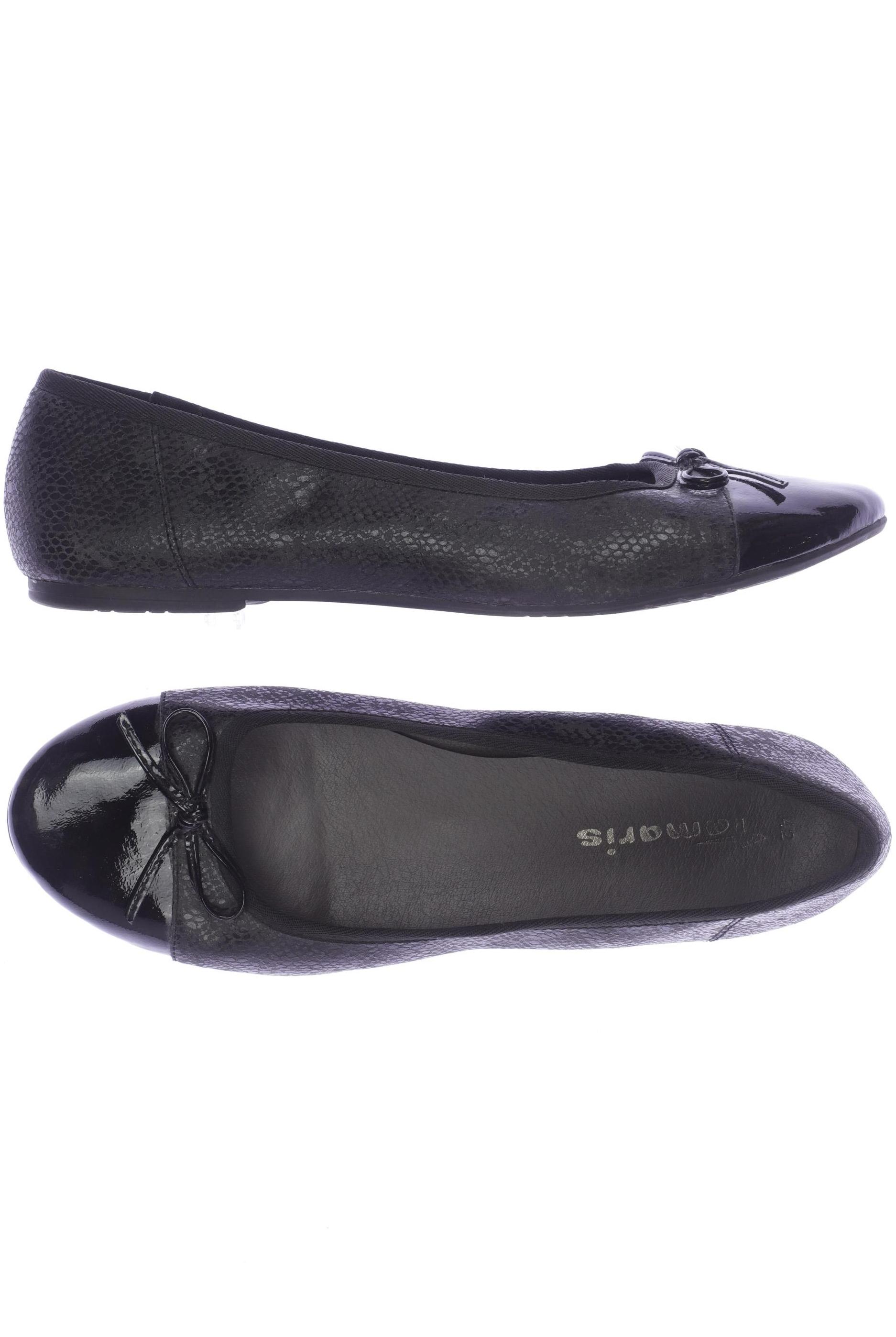 

Tamaris Damen Ballerinas, schwarz, Gr. 42