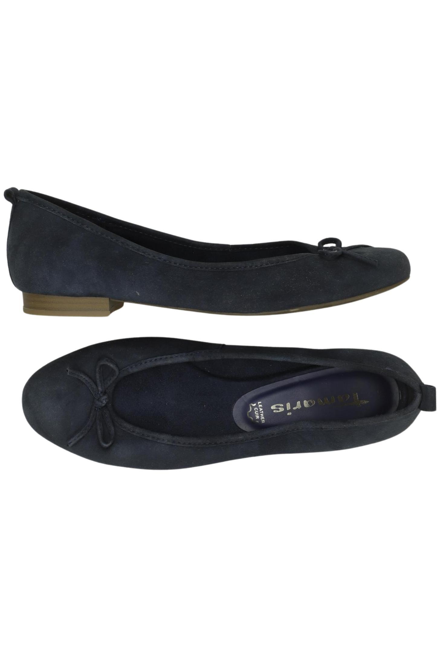 

Tamaris Damen Ballerinas, marineblau, Gr. 38