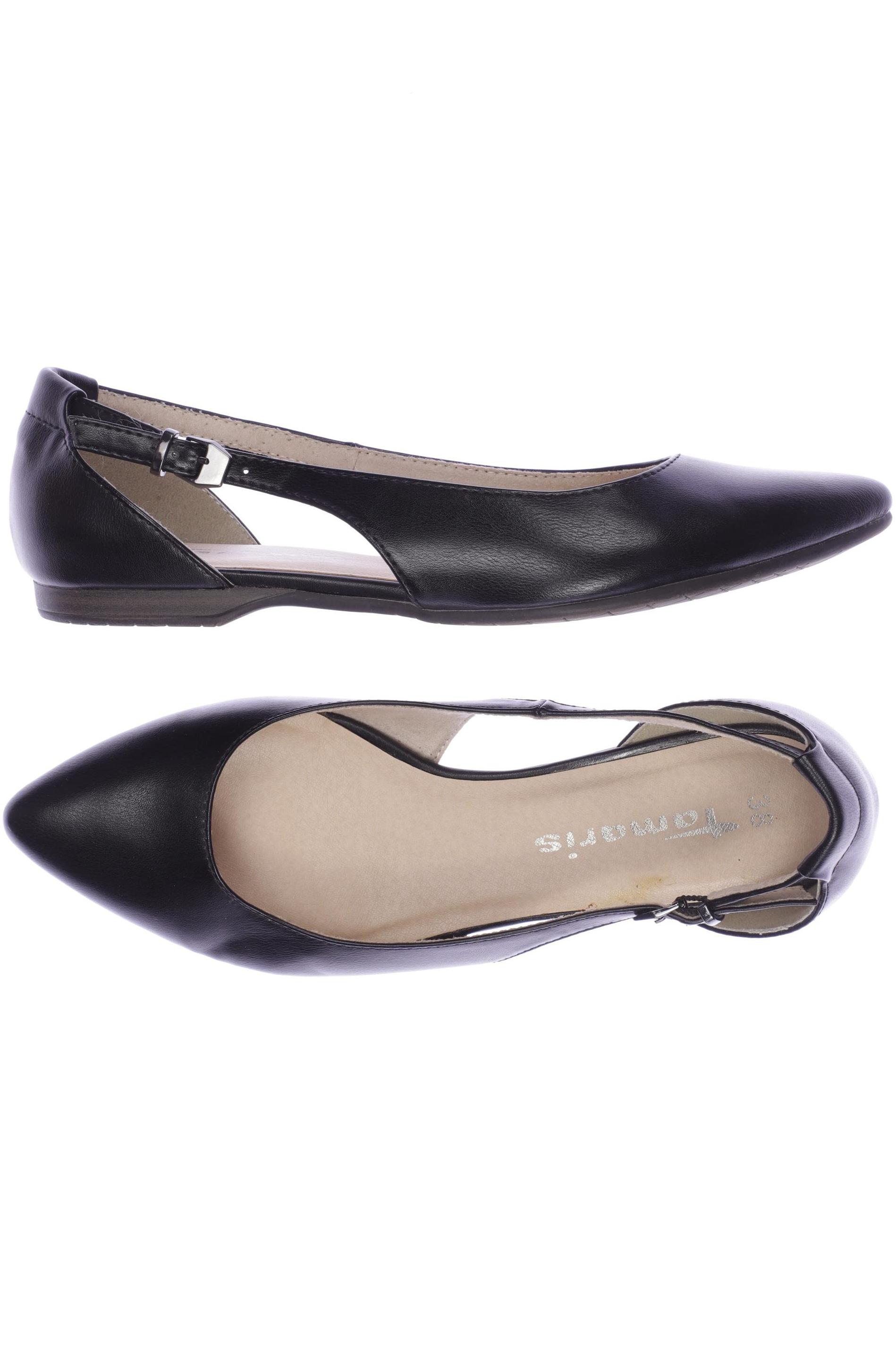 

Tamaris Damen Ballerinas, schwarz, Gr. 38