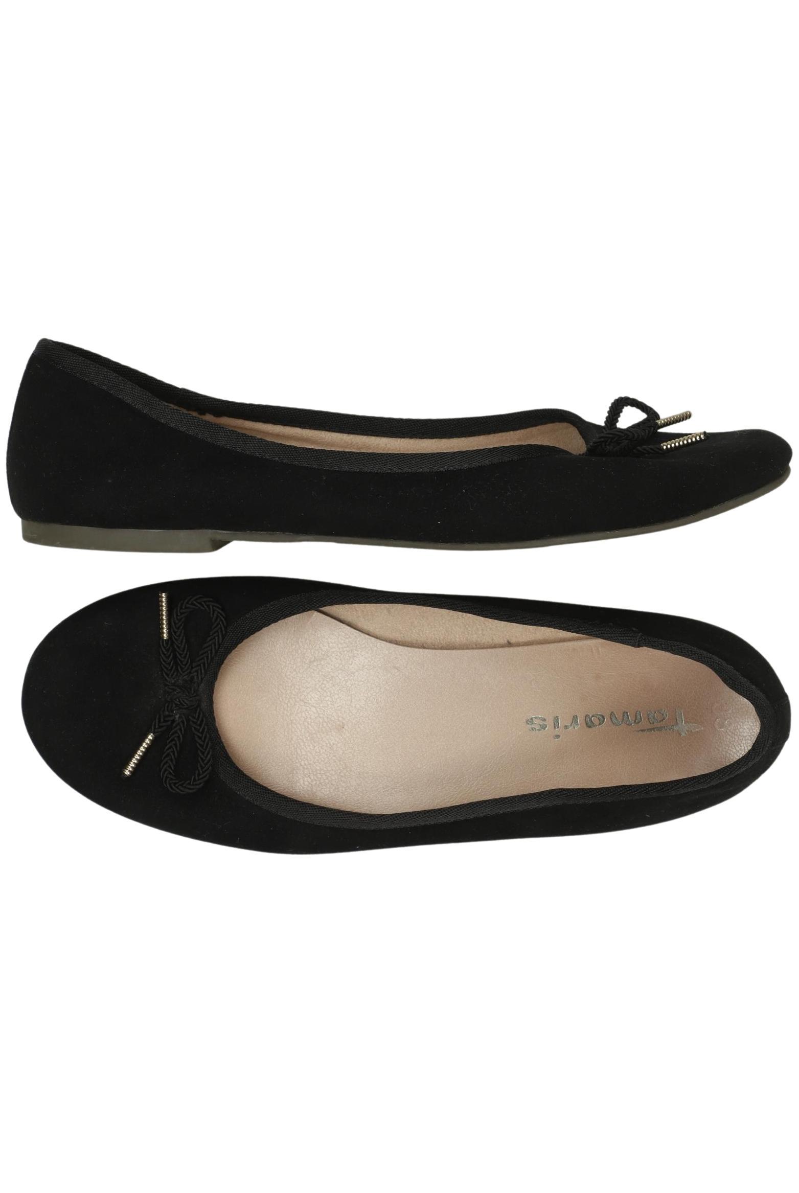 

Tamaris Damen Ballerinas, schwarz, Gr. 38