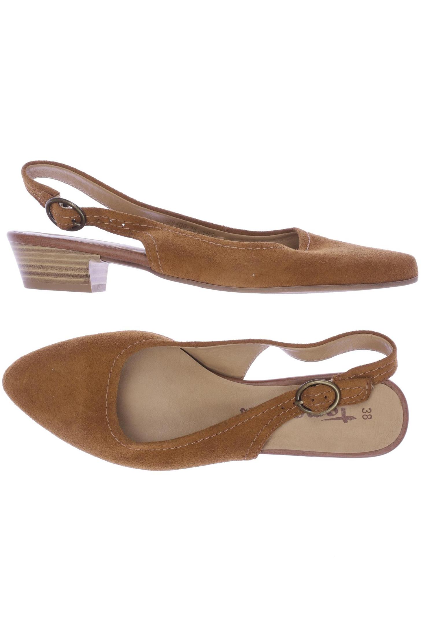 

Tamaris Damen Ballerinas, braun, Gr. 38