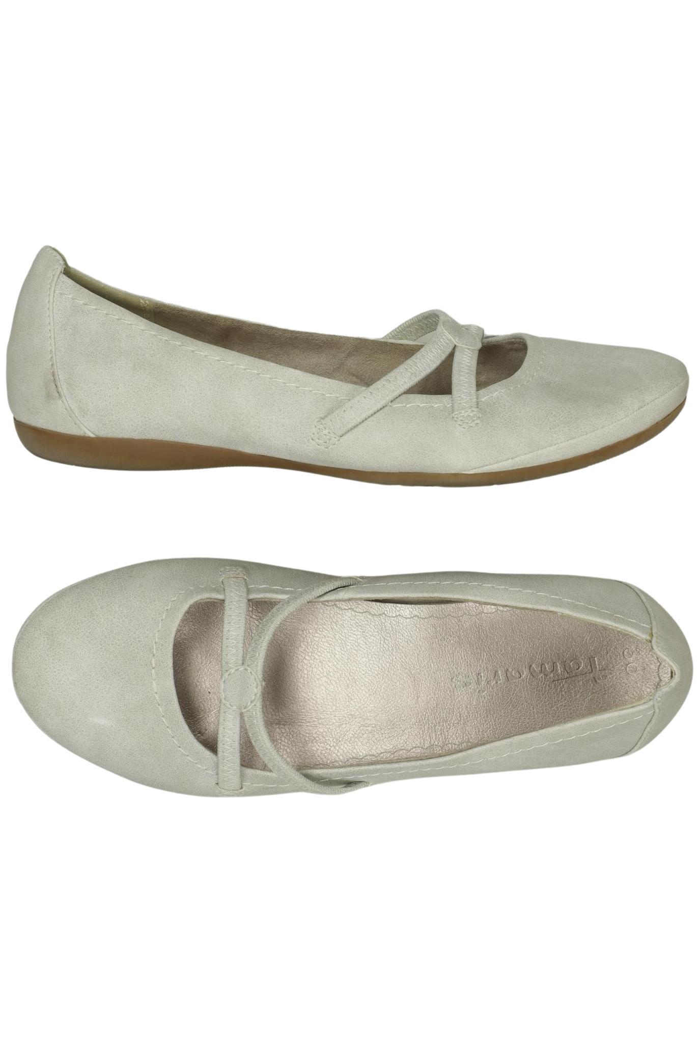 

Tamaris Damen Ballerinas, cremeweiß, Gr. 36