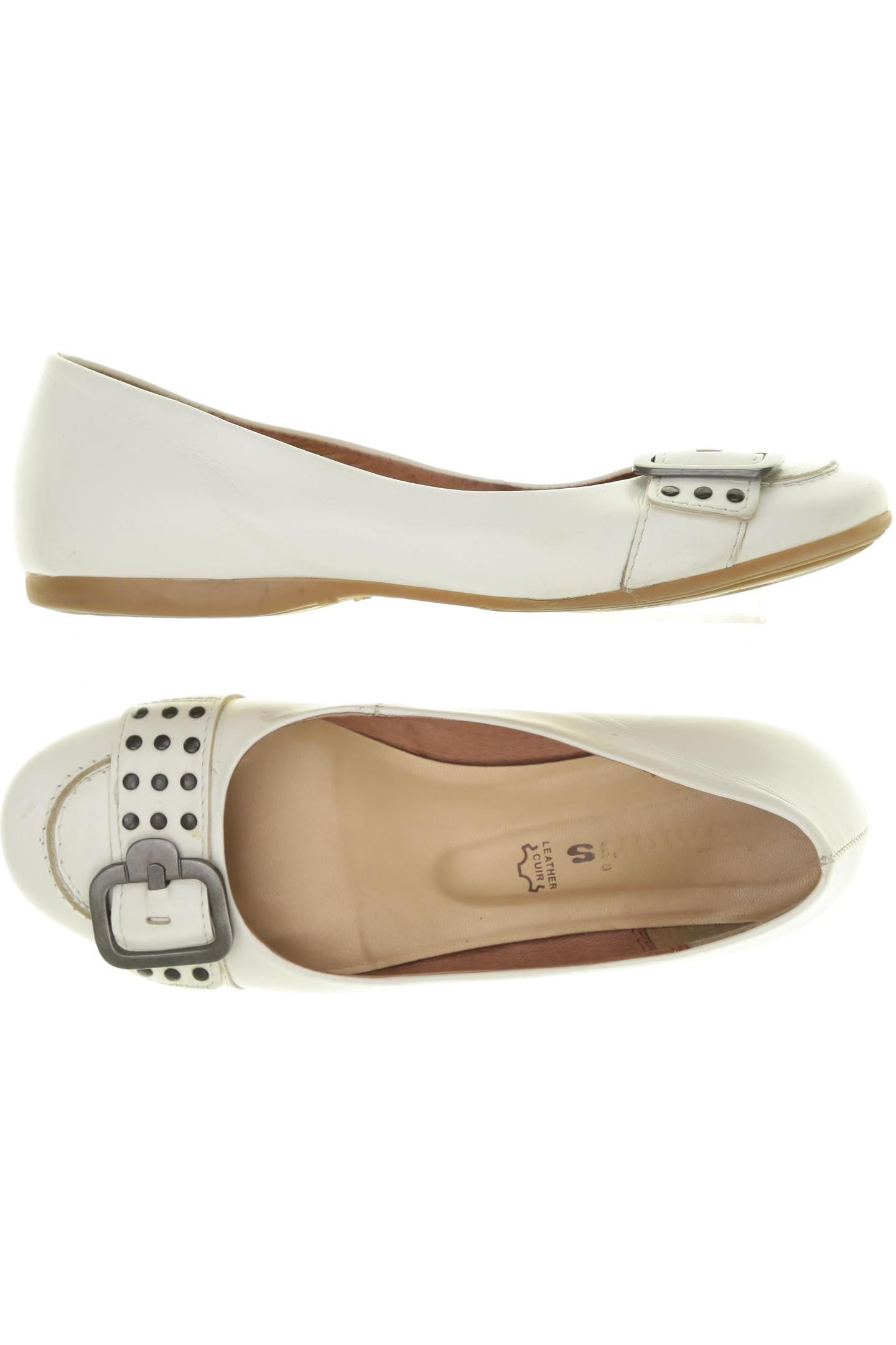 

Tamaris Damen Ballerinas, weiß, Gr. 37