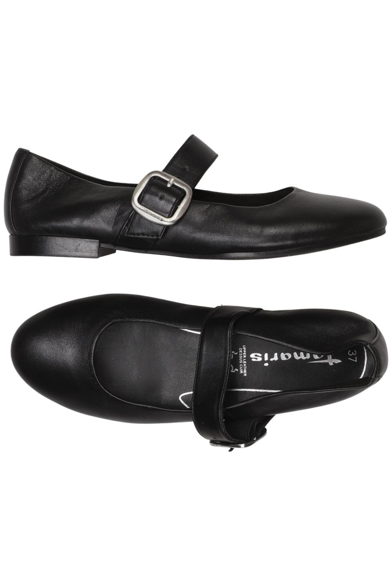 

Tamaris Damen Ballerinas, schwarz, Gr. 37