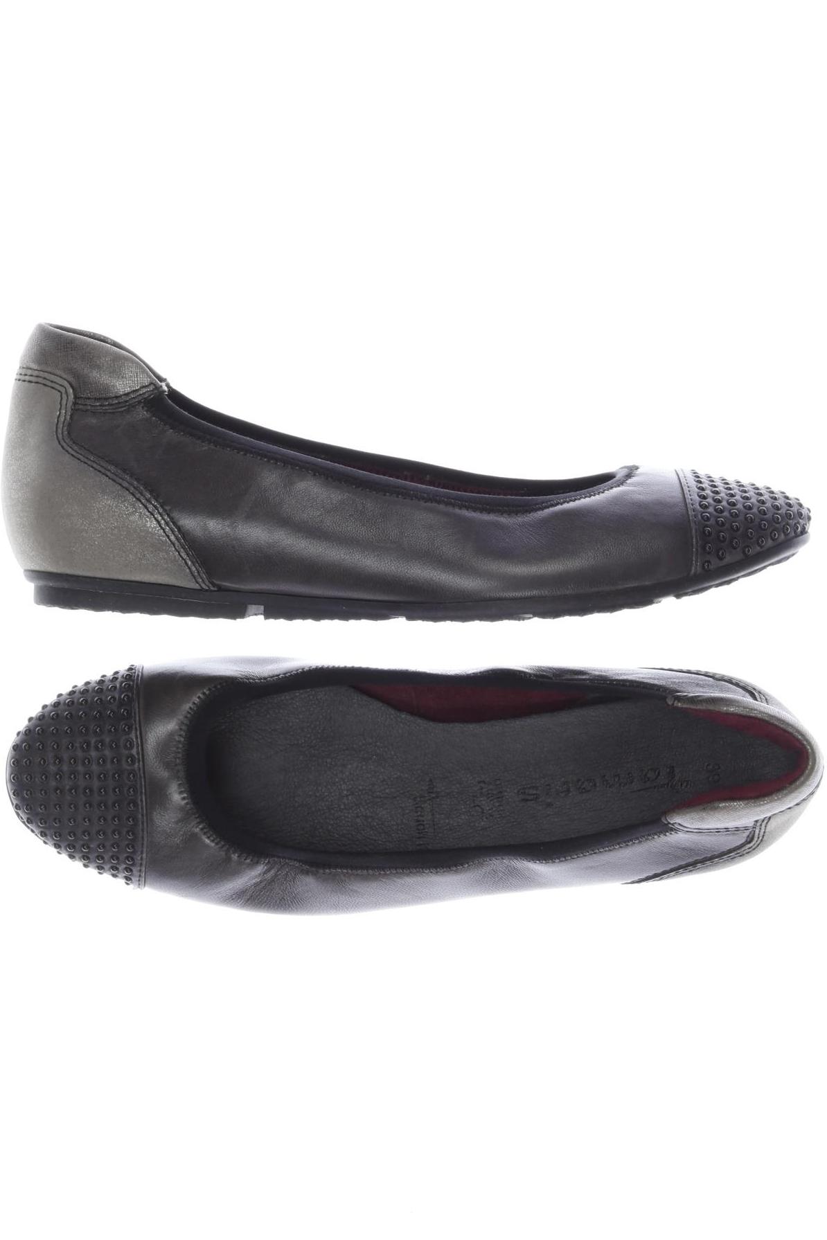 

Tamaris Damen Ballerinas, grau, Gr. 39