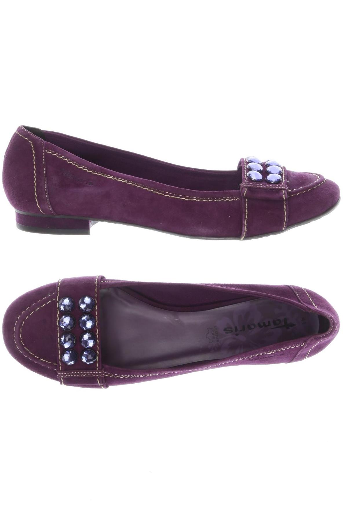 

Tamaris Damen Ballerinas, flieder, Gr. 41