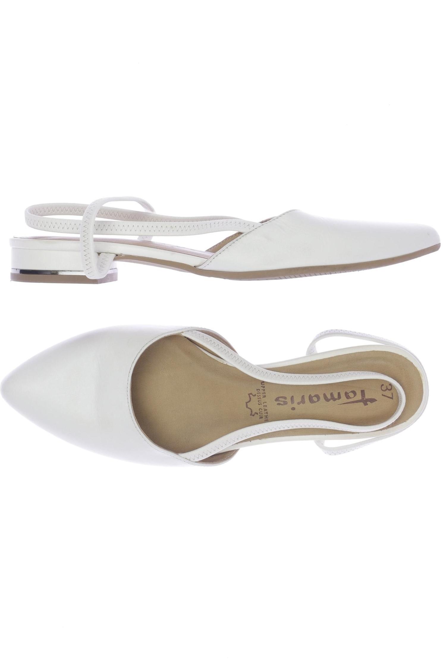 

Tamaris Damen Ballerinas, weiß, Gr. 37