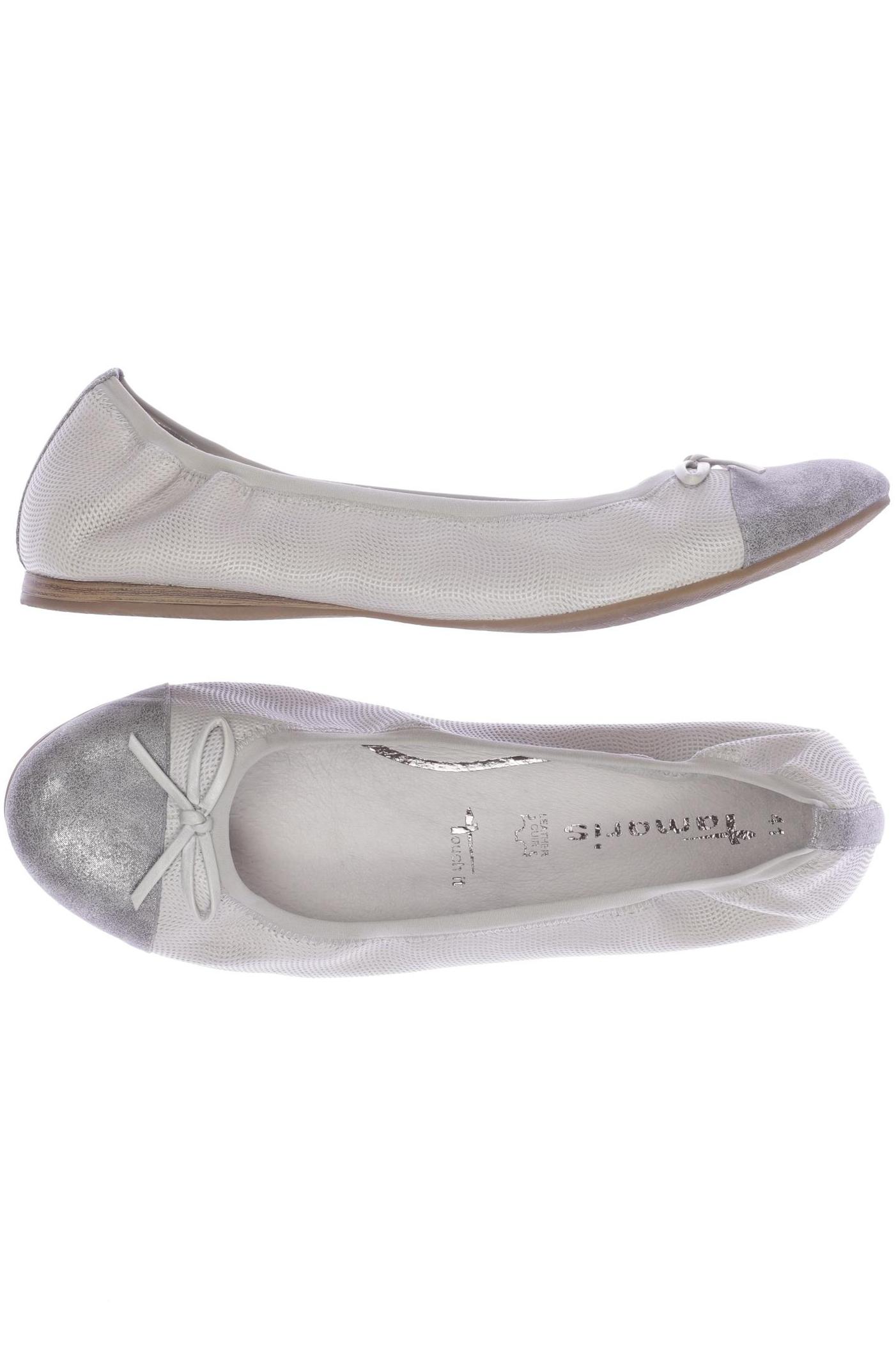 

Tamaris Damen Ballerinas, grau, Gr. 41