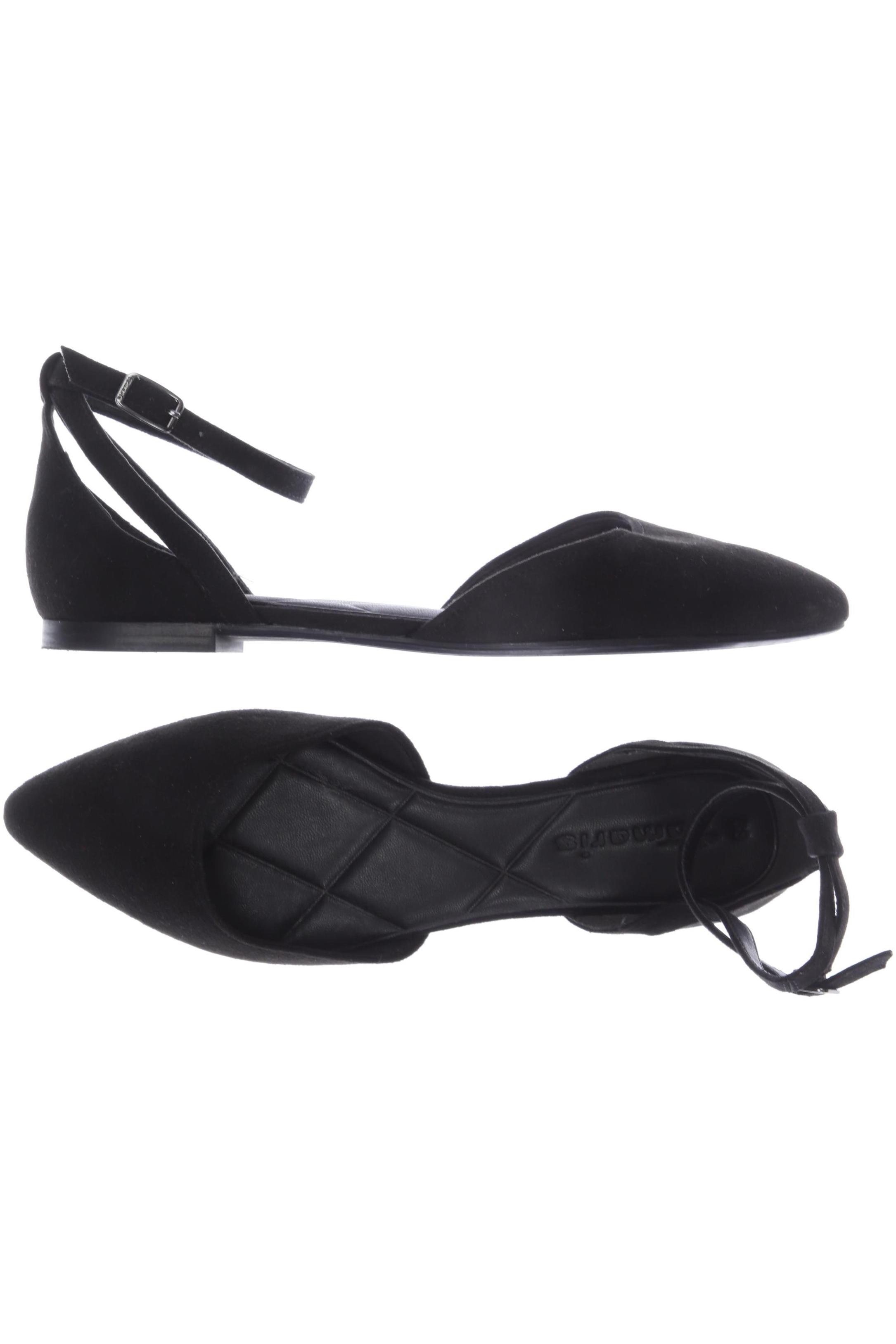 

Tamaris Damen Ballerinas, schwarz, Gr. 38