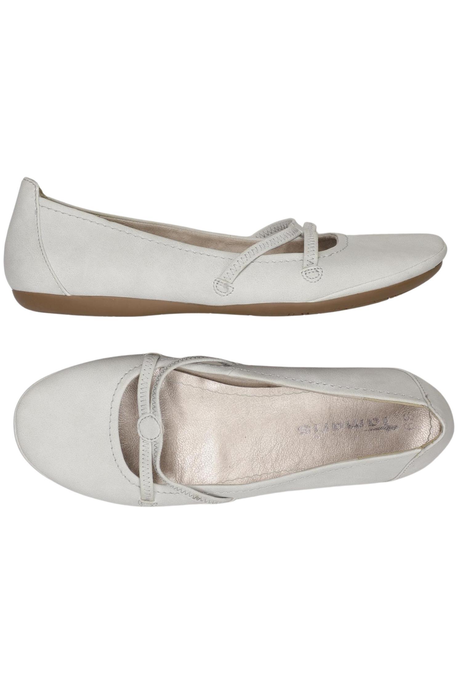 

Tamaris Damen Ballerinas, grau, Gr. 39