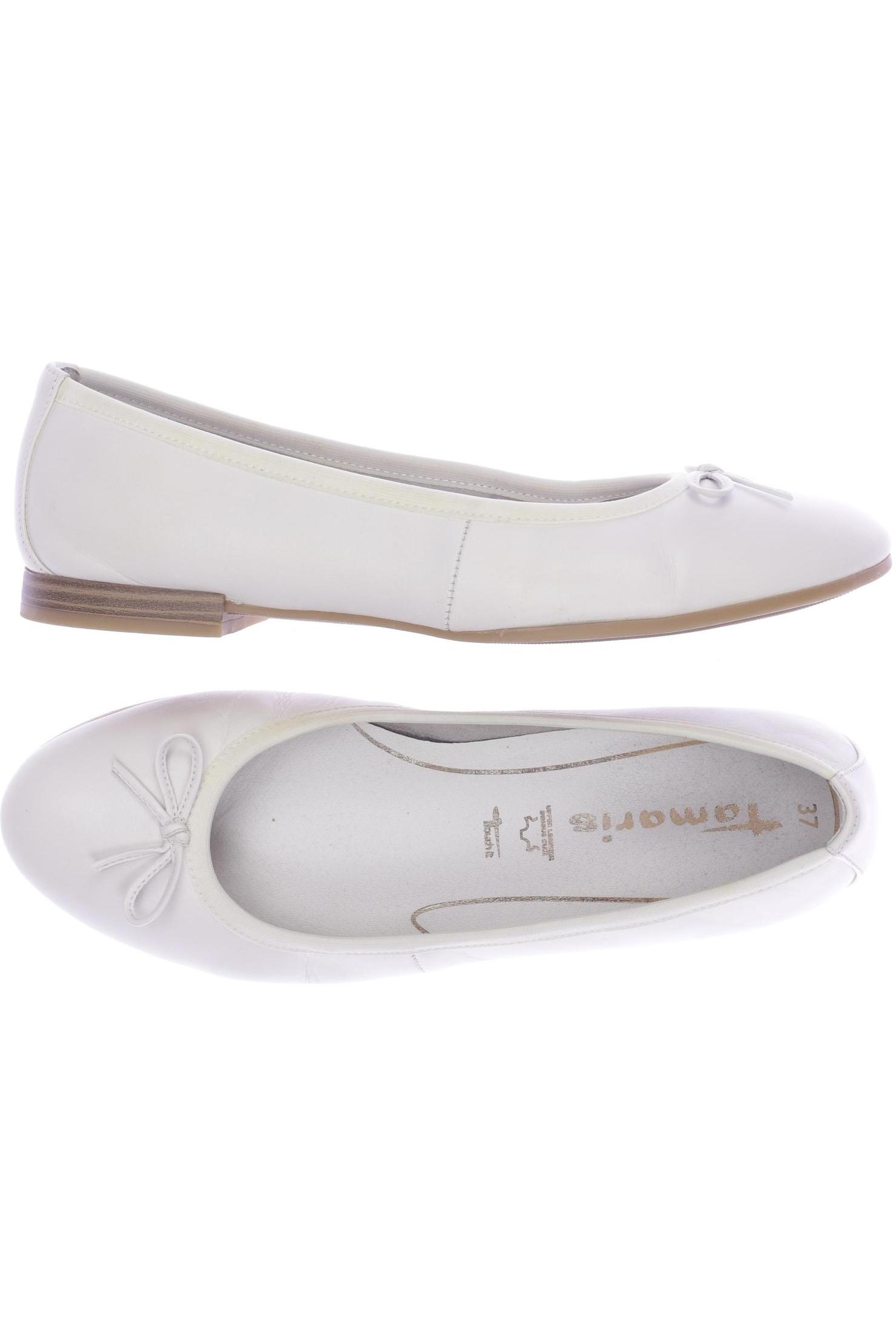 

Tamaris Damen Ballerinas, weiß, Gr. 37