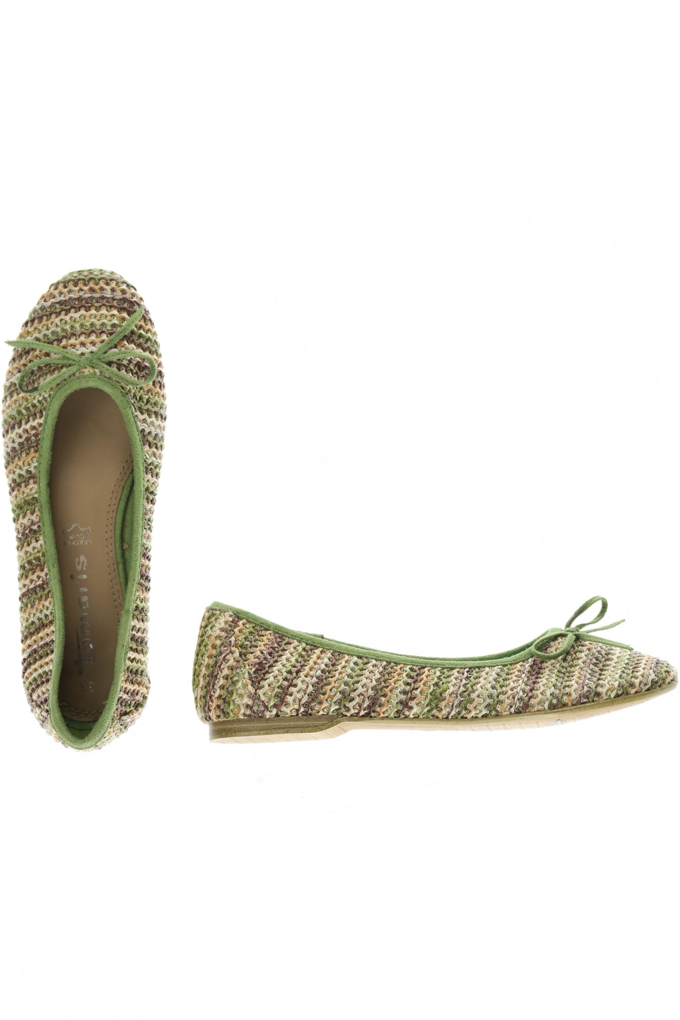 

Tamaris Damen Ballerinas, grün, Gr. 36