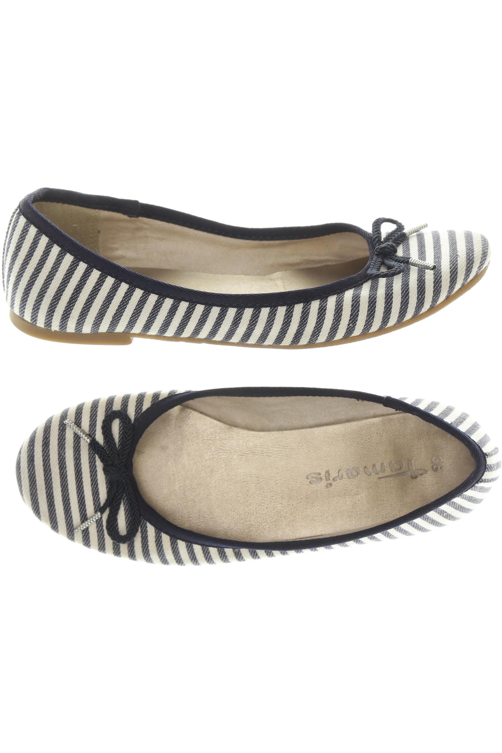 

Tamaris Damen Ballerinas, blau, Gr. 36