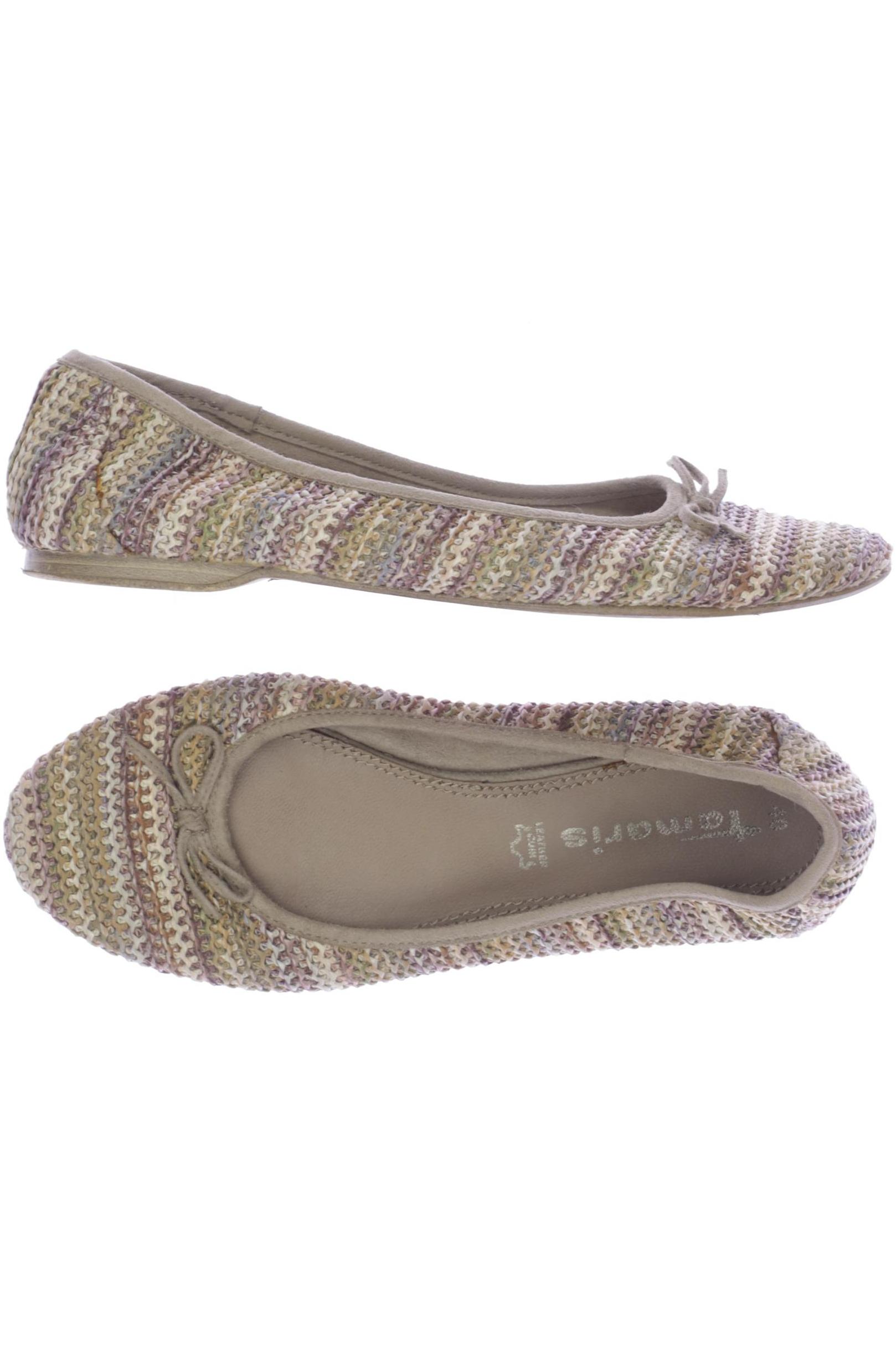 

Tamaris Damen Ballerinas, beige, Gr. 40