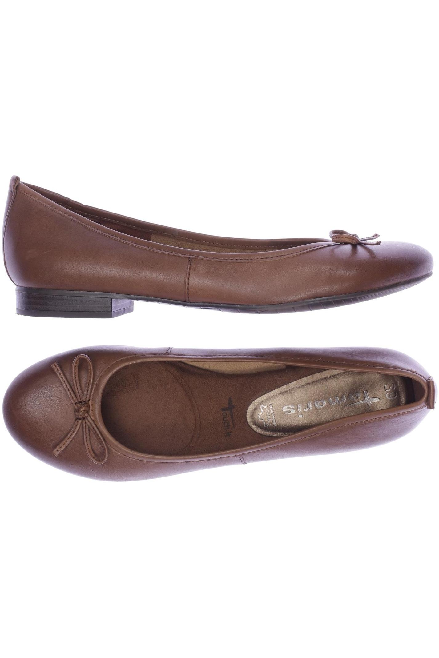 

Tamaris Damen Ballerinas, braun, Gr. 39