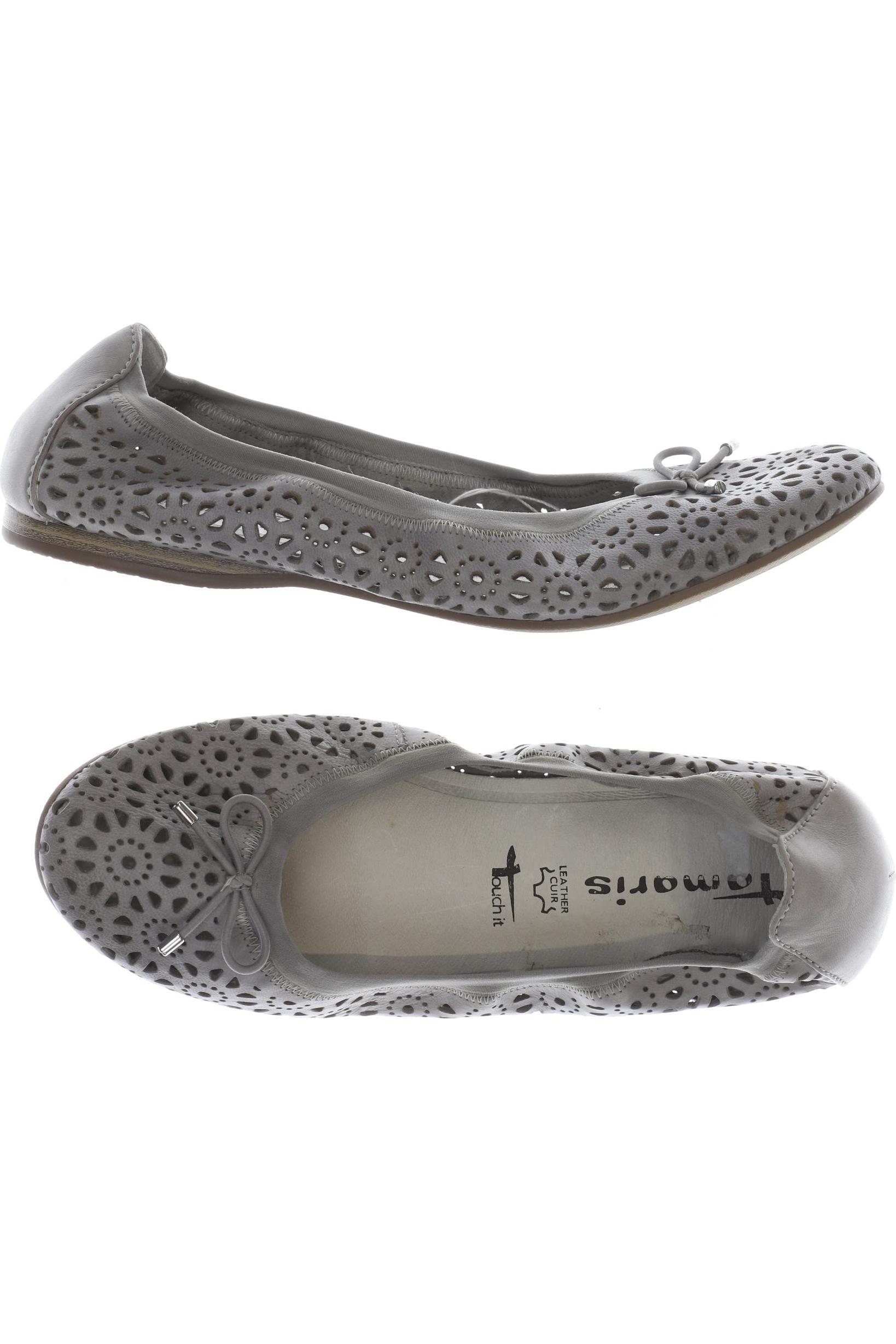 

Tamaris Damen Ballerinas, grau, Gr. 39