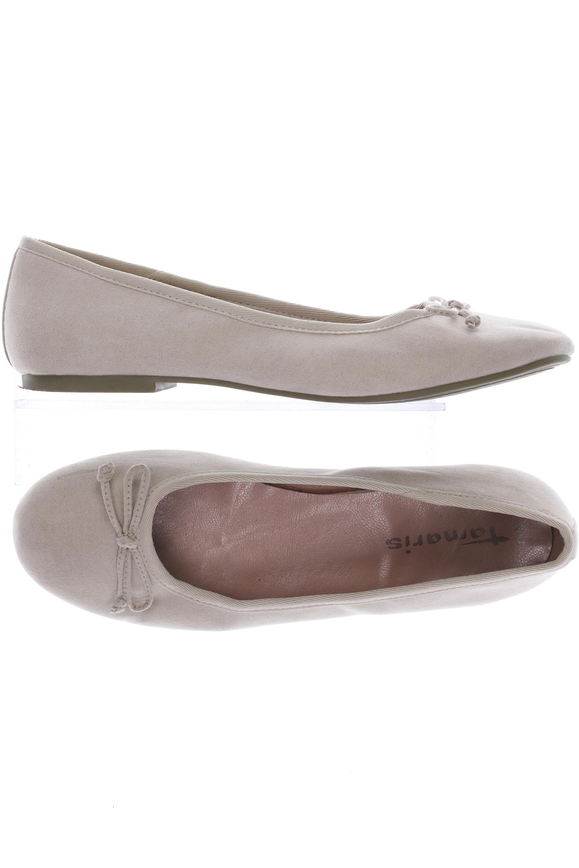 

Tamaris Damen Ballerinas, beige, Gr. 40