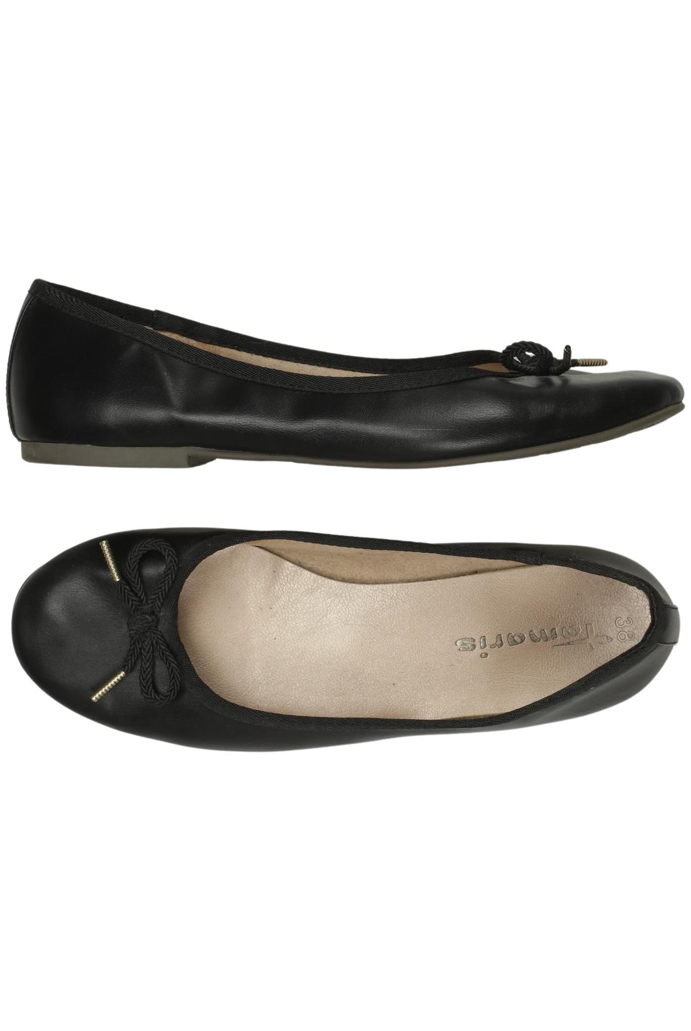

Tamaris Damen Ballerinas, schwarz, Gr. 38