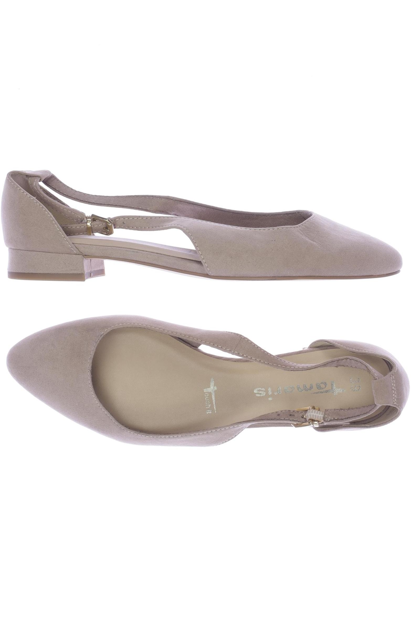 

Tamaris Damen Ballerinas, beige, Gr. 39