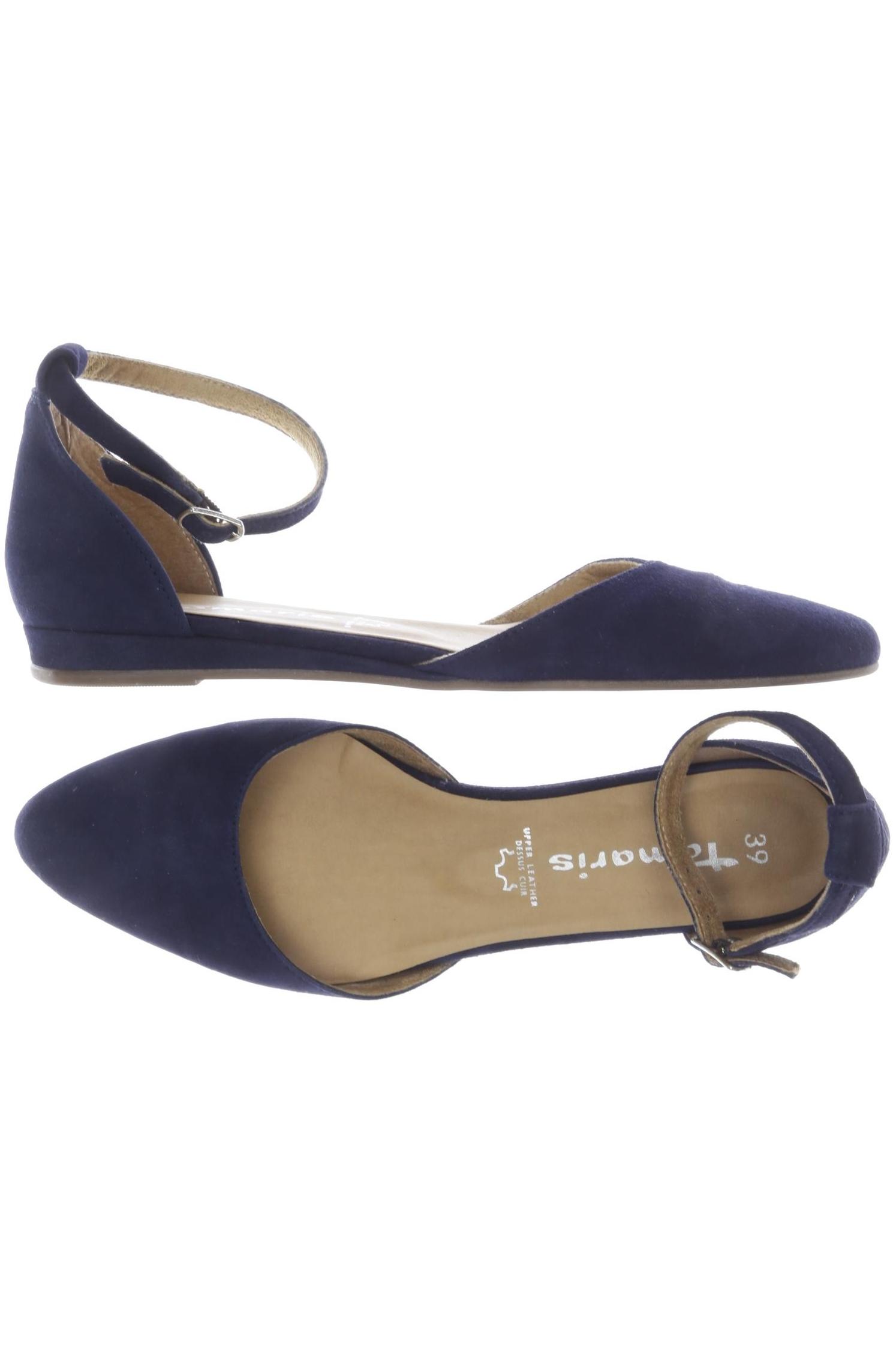 

Tamaris Damen Ballerinas, marineblau, Gr. 39