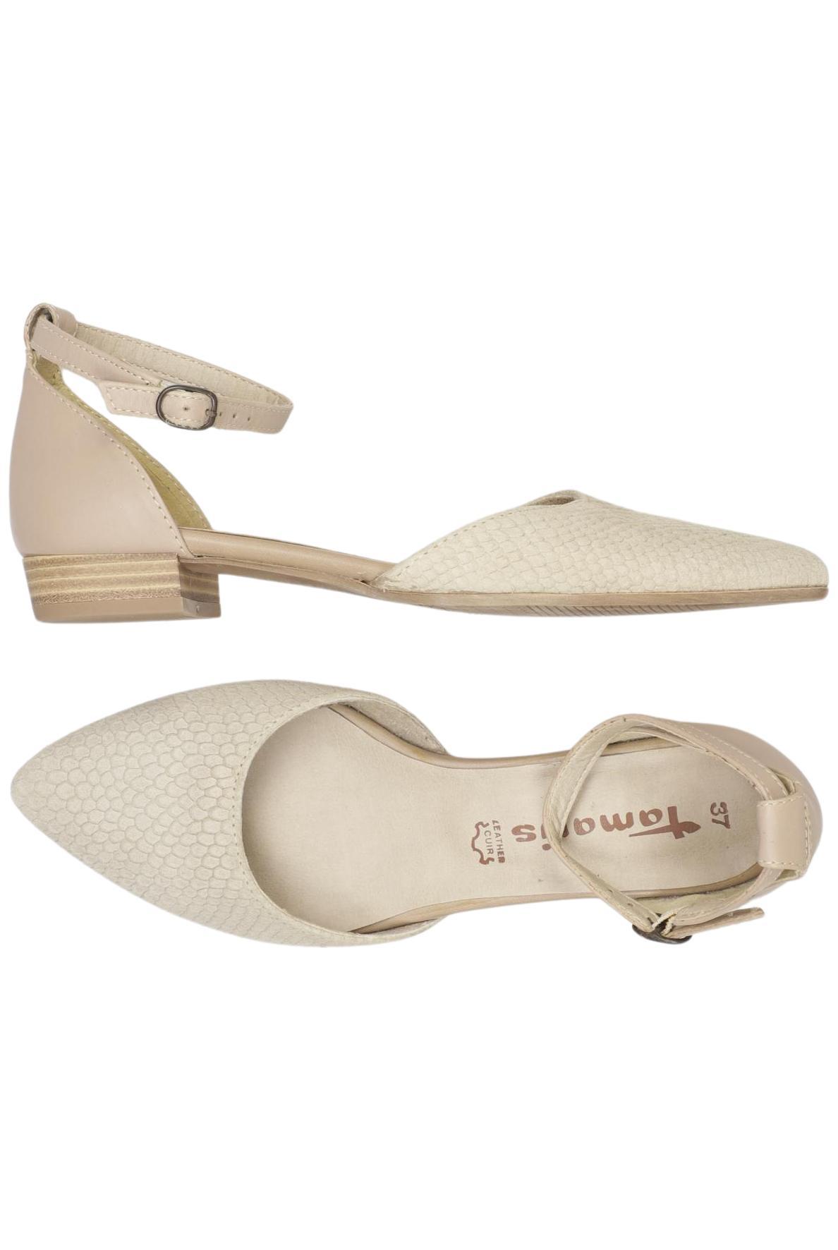 

Tamaris Damen Ballerinas, beige, Gr. 37