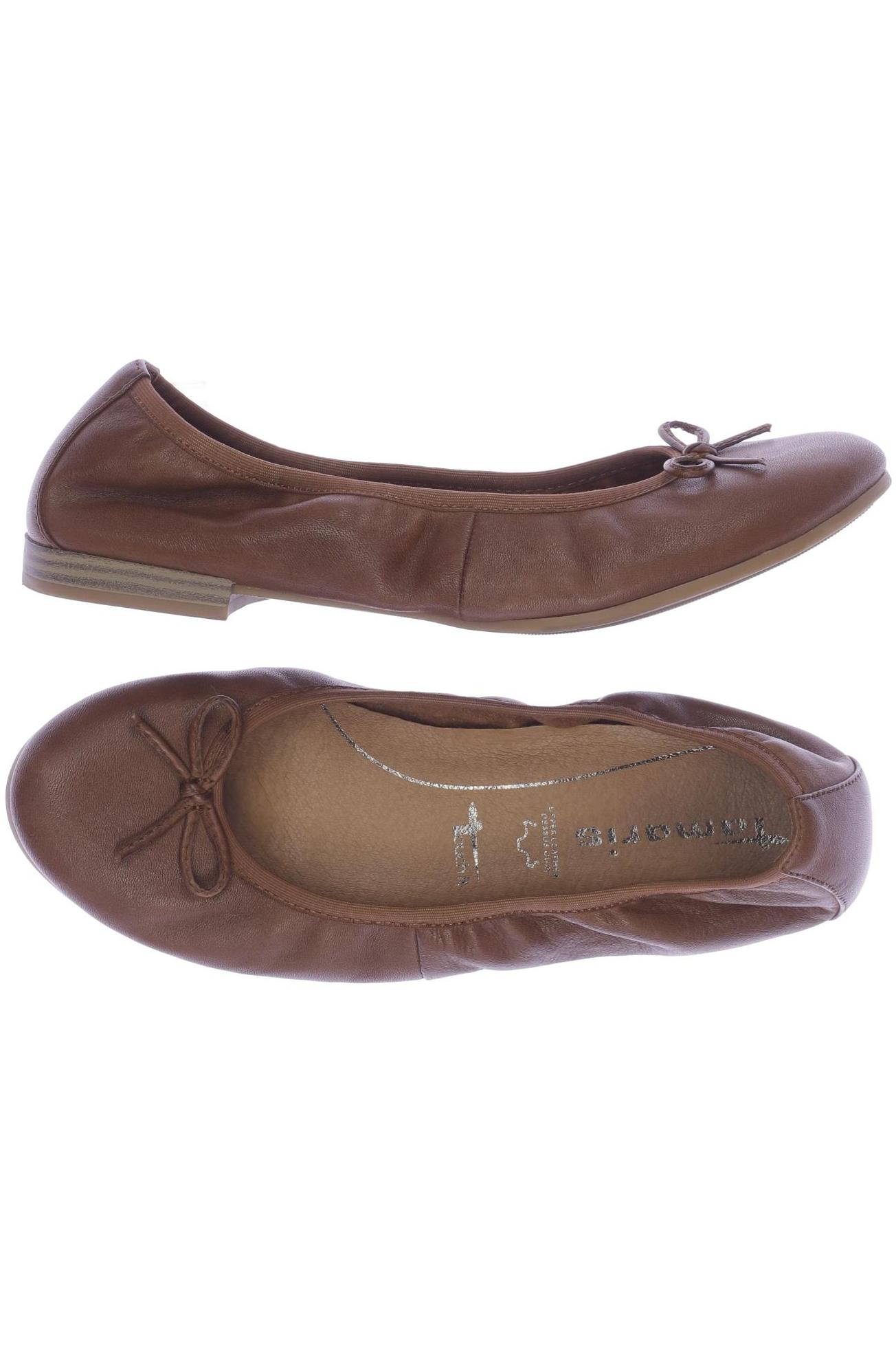 

Tamaris Damen Ballerinas, braun, Gr. 38