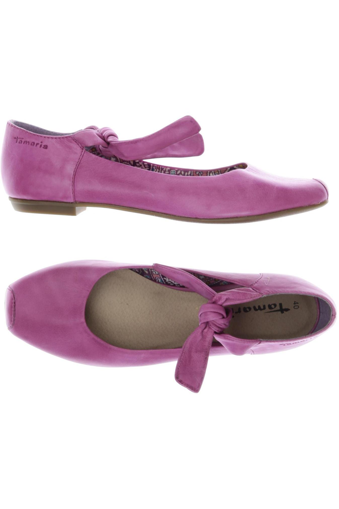 

Tamaris Damen Ballerinas, pink, Gr. 40