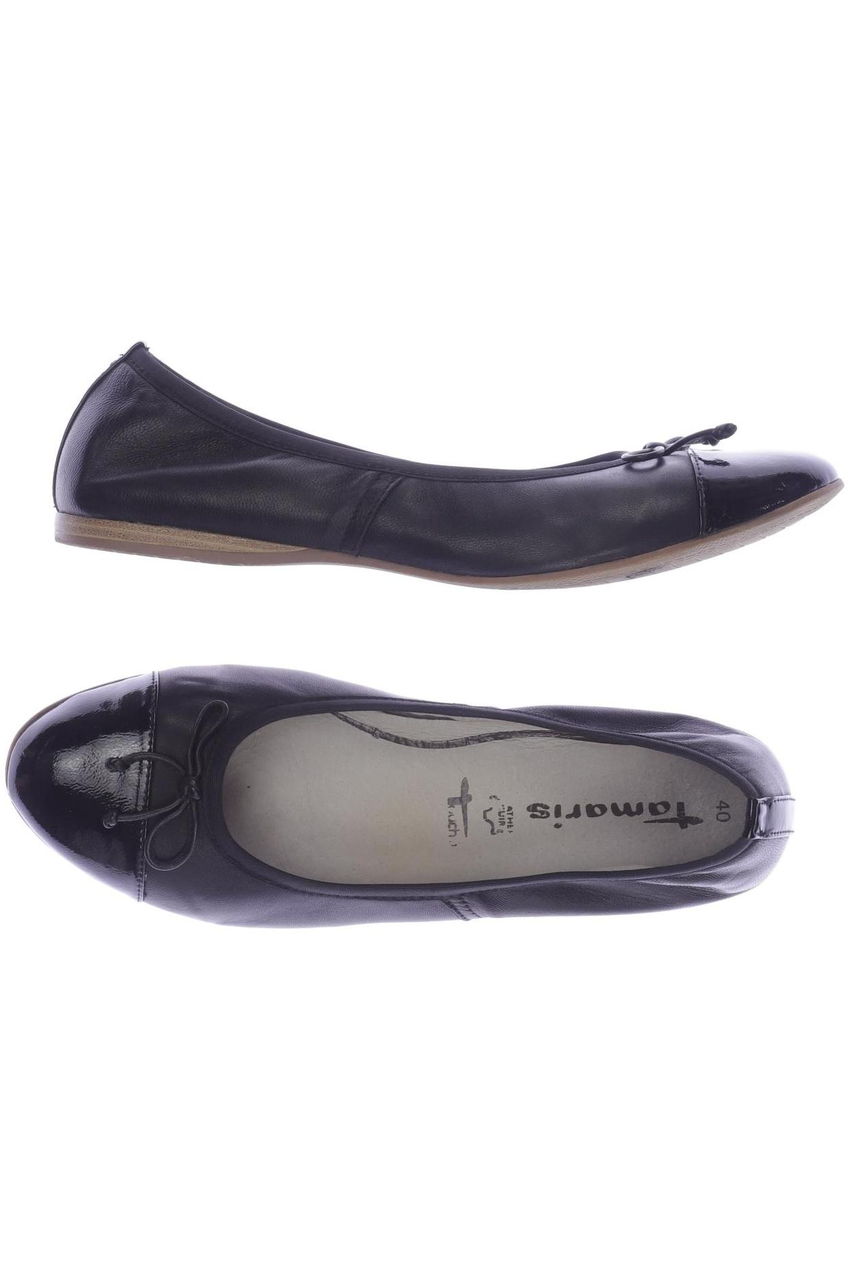 

Tamaris Damen Ballerinas, schwarz