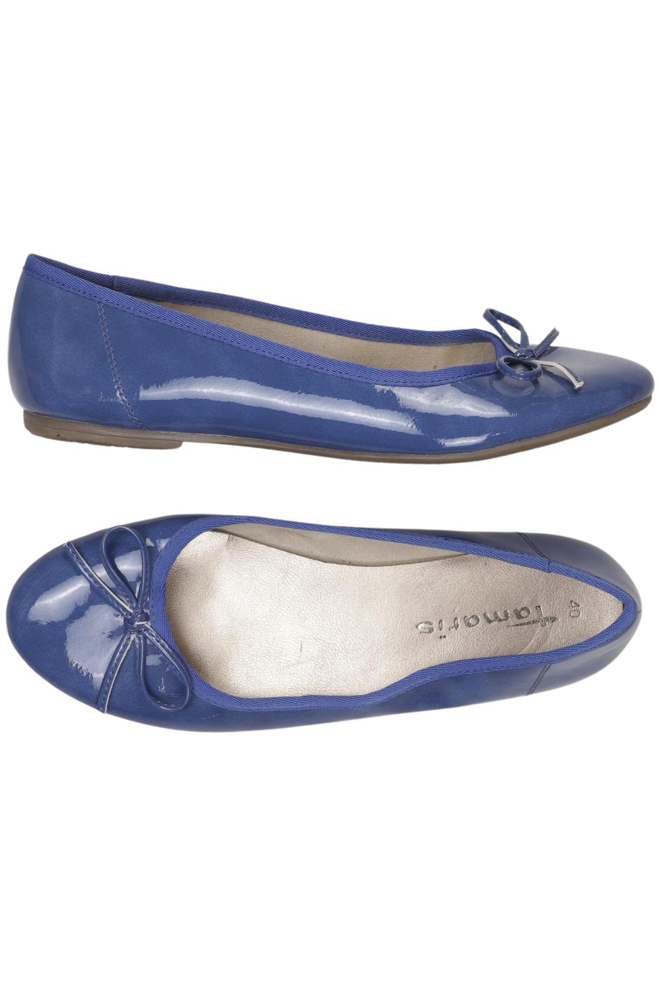 

Tamaris Damen Ballerinas, blau, Gr. 40