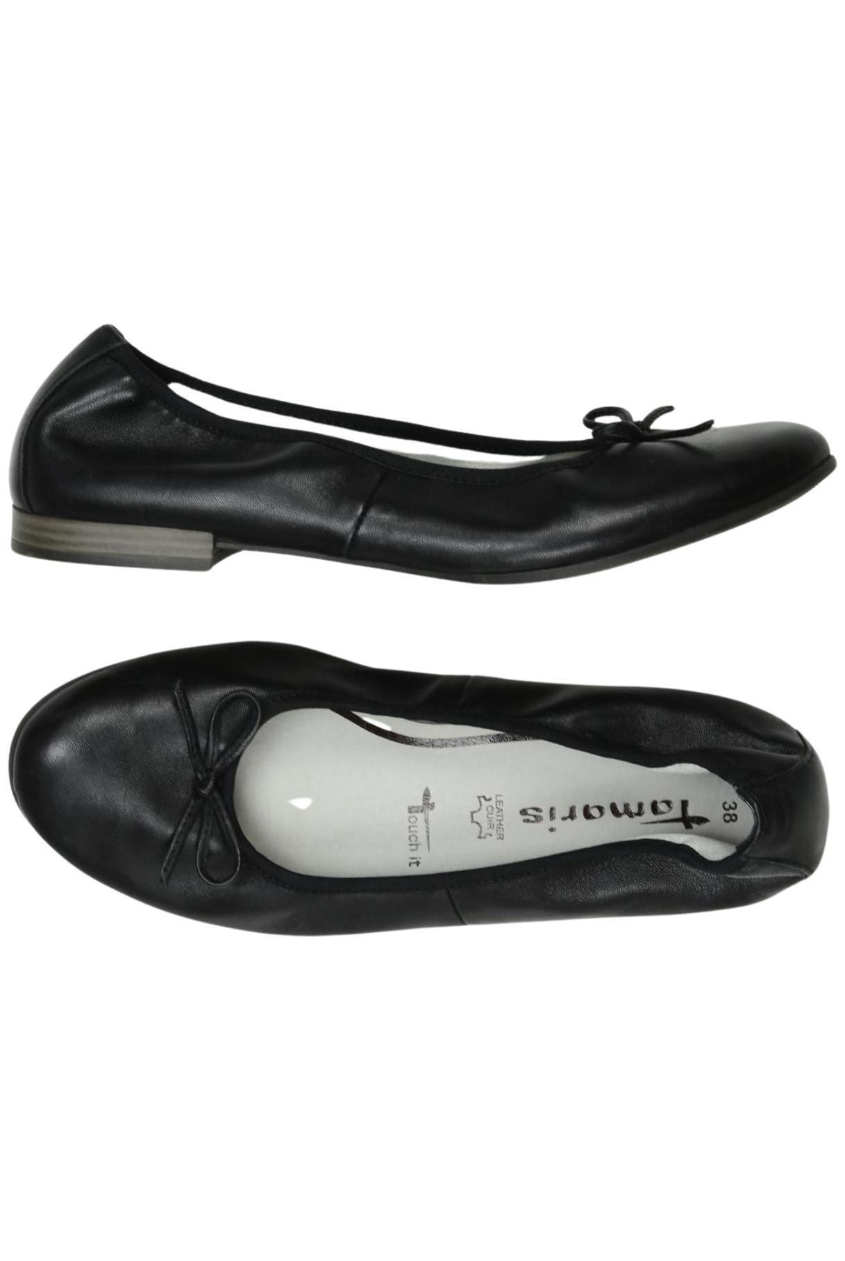 

Tamaris Damen Ballerinas, schwarz, Gr. 38