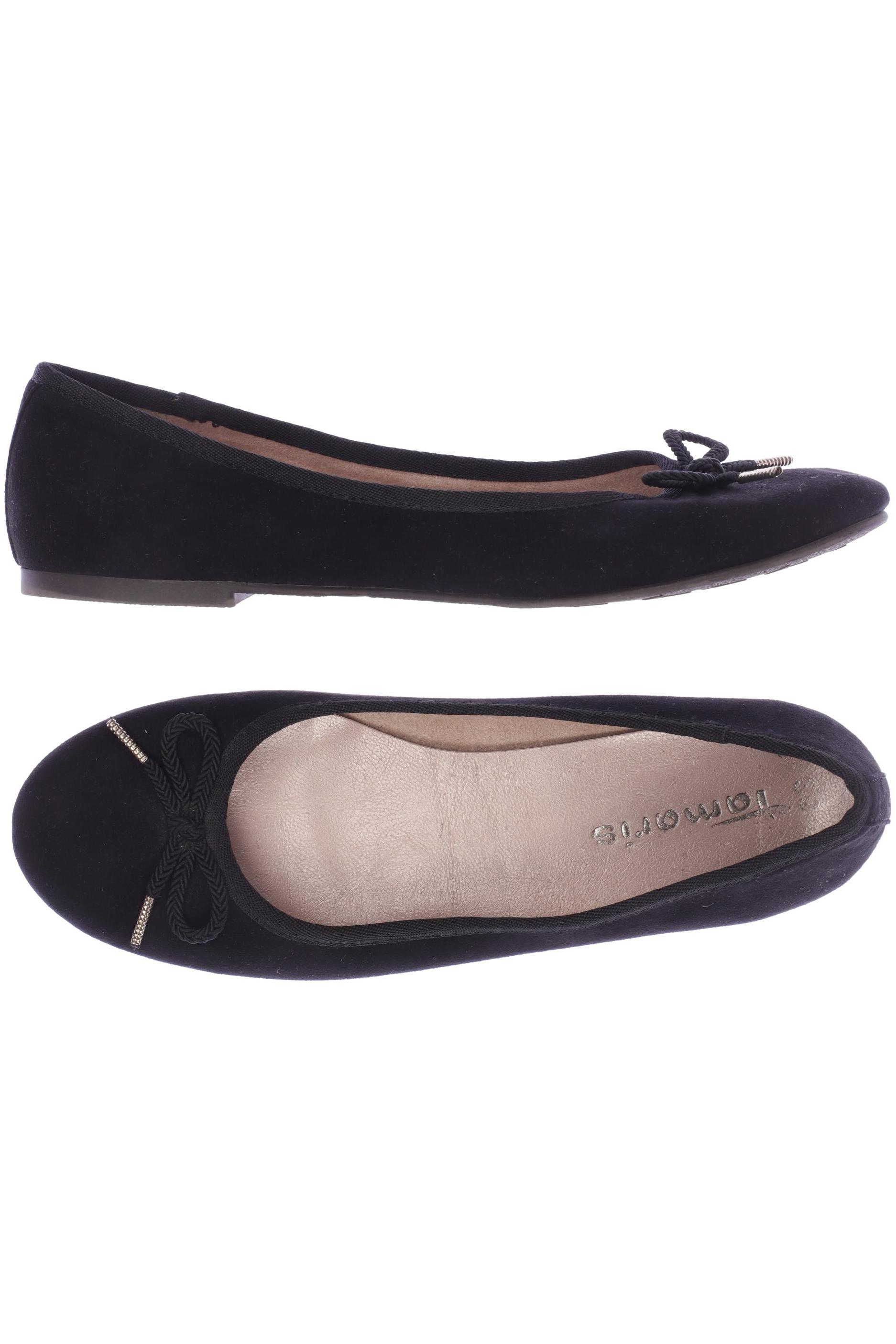 

Tamaris Damen Ballerinas, schwarz, Gr. 39
