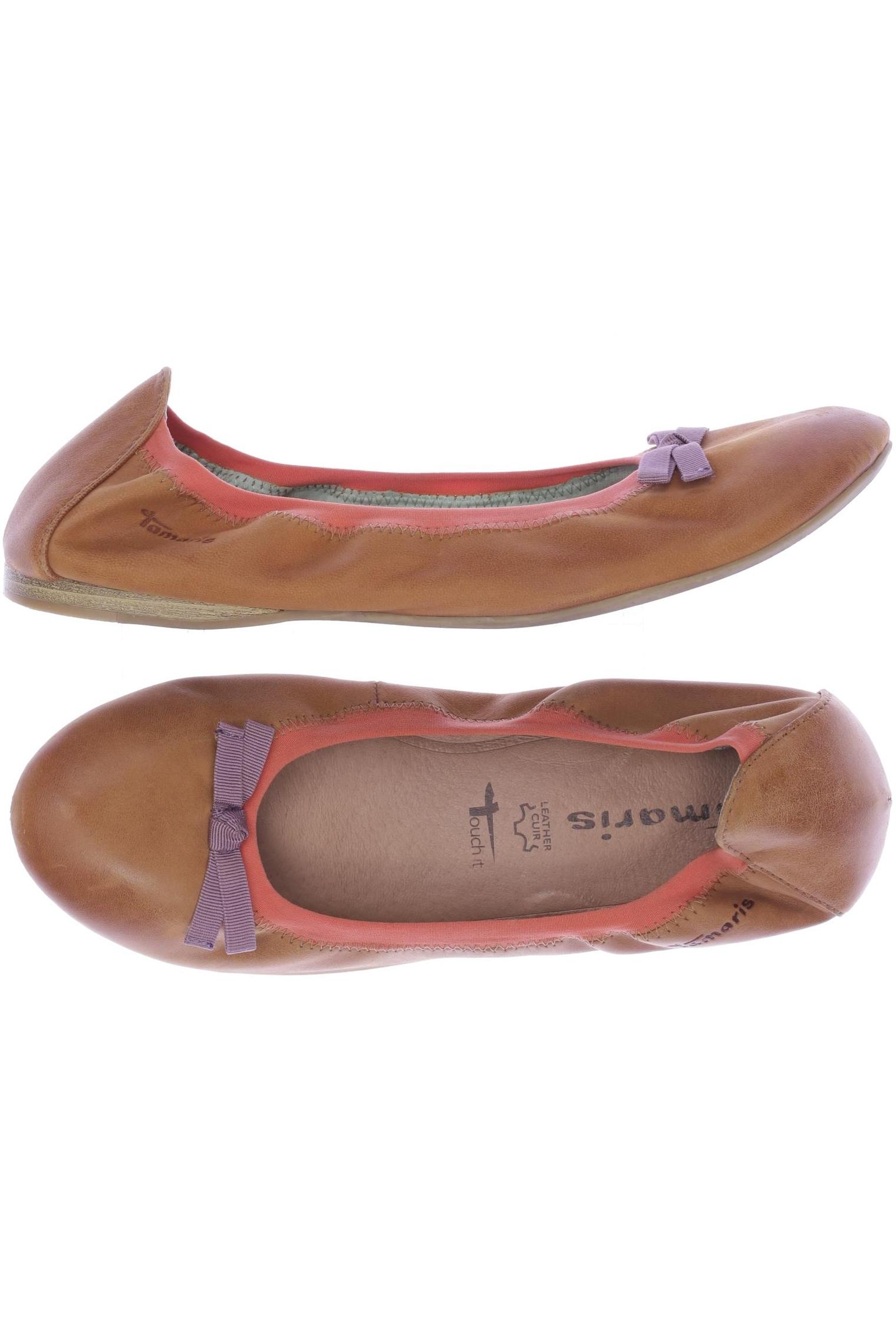 

Tamaris Damen Ballerinas, braun, Gr. 38