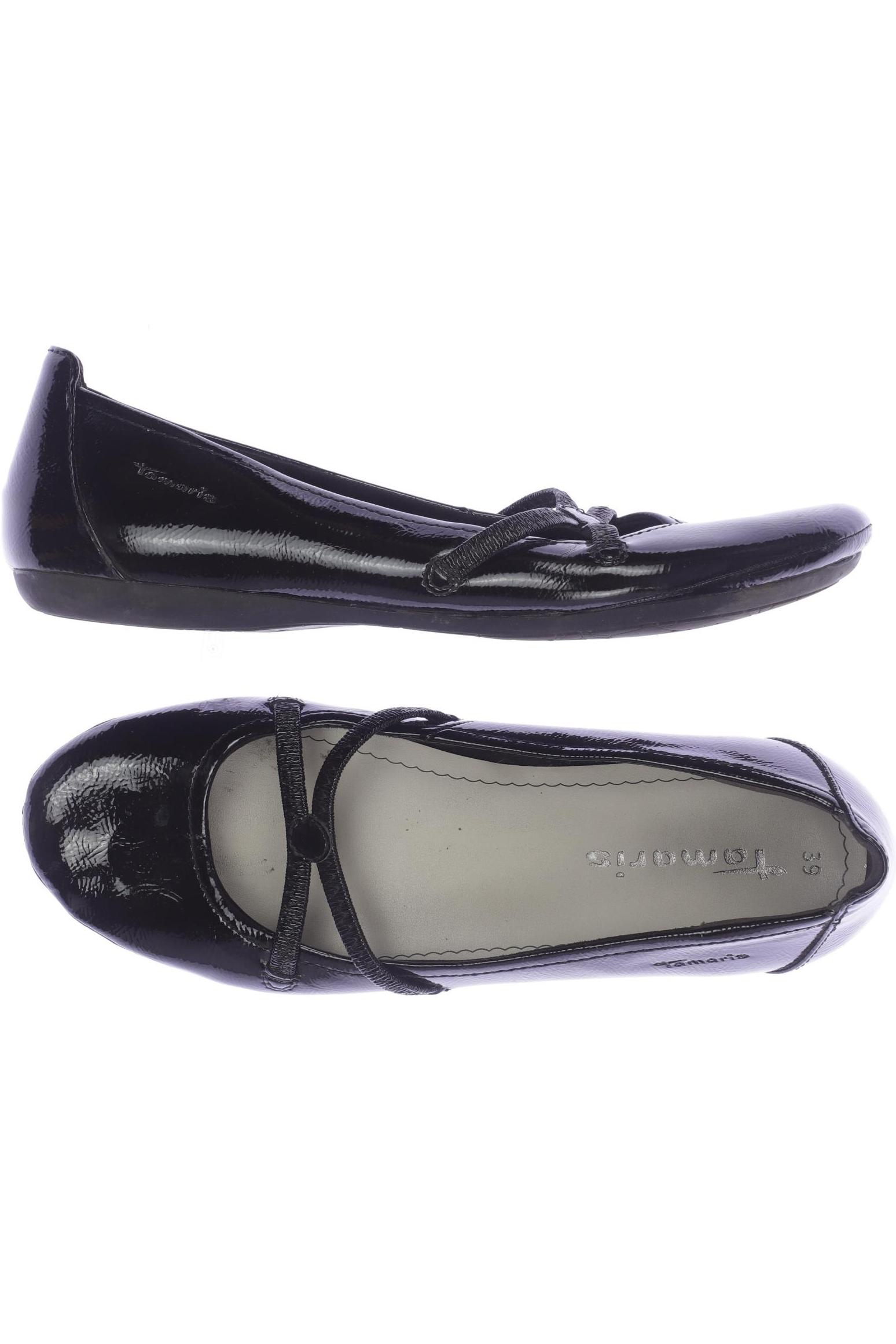 

Tamaris Damen Ballerinas, schwarz, Gr. 39
