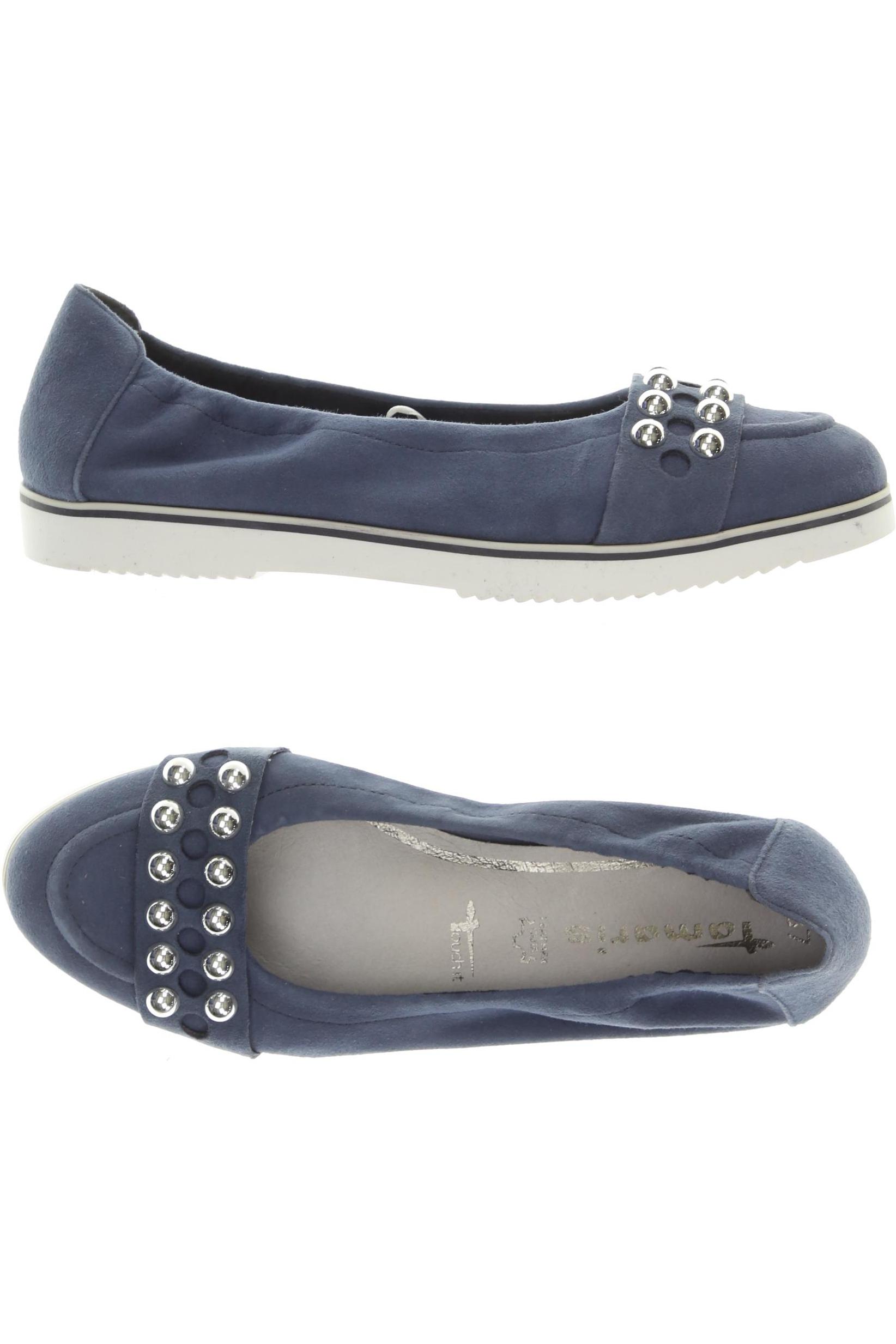 

Tamaris Damen Ballerinas, blau, Gr. 37