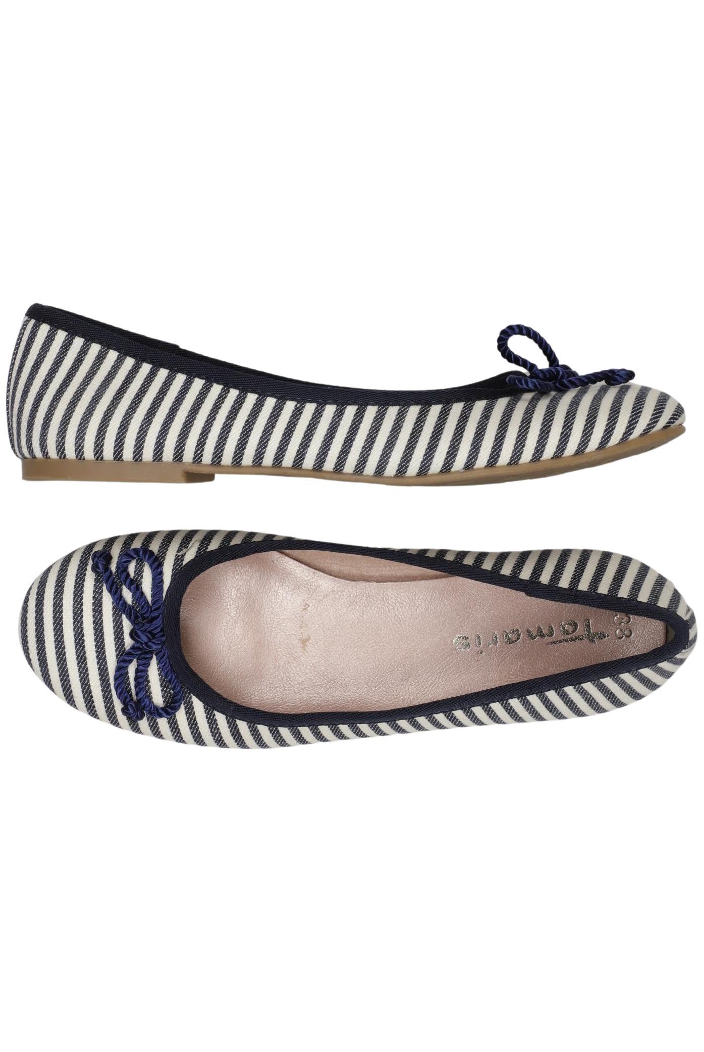 

Tamaris Damen Ballerinas, blau, Gr. 38